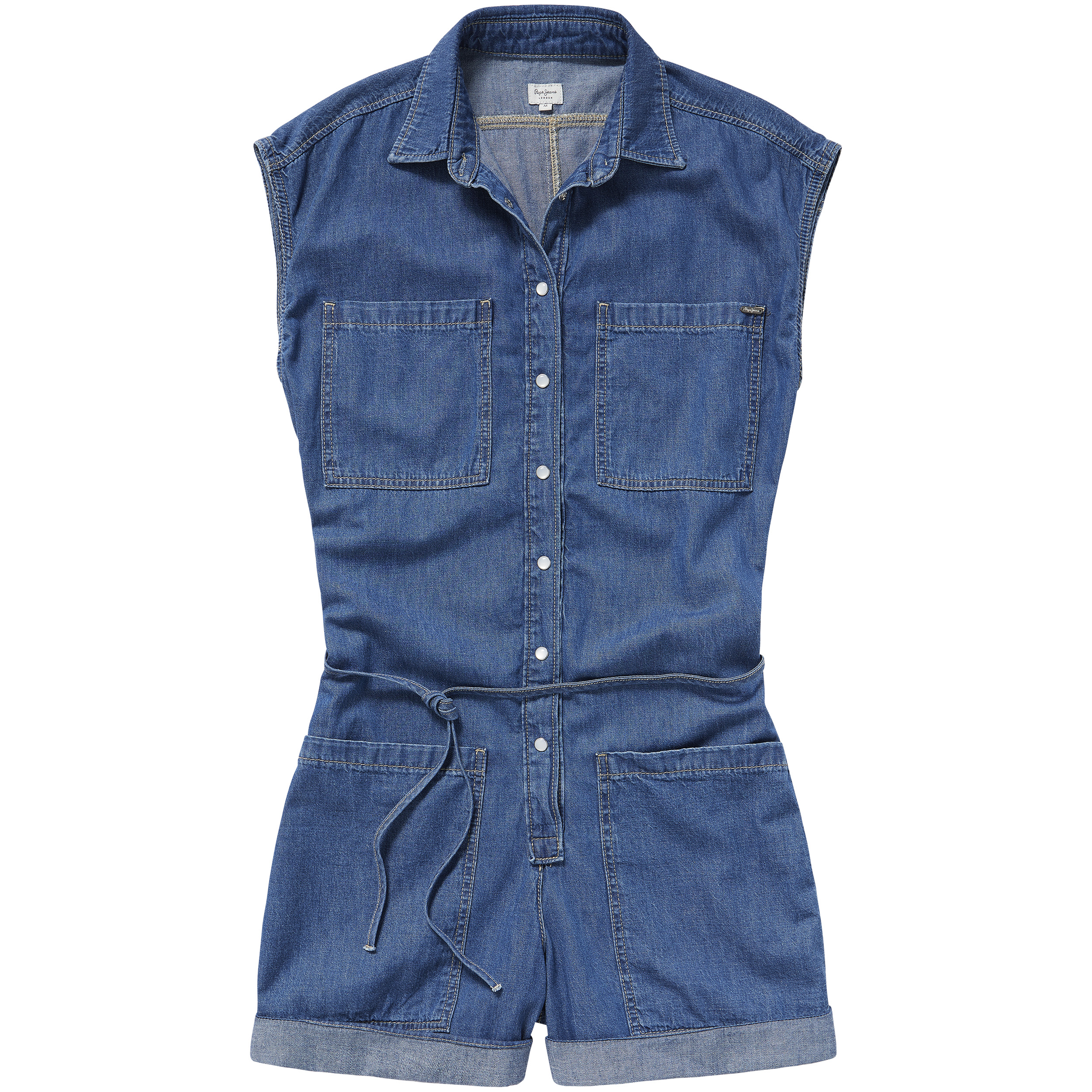 PL230309 полукомбинезон джинсовый pepe jeans 