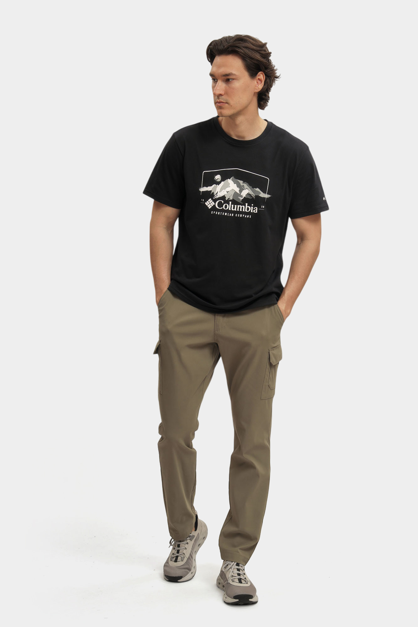 1934811 Футболка Columbia Черный