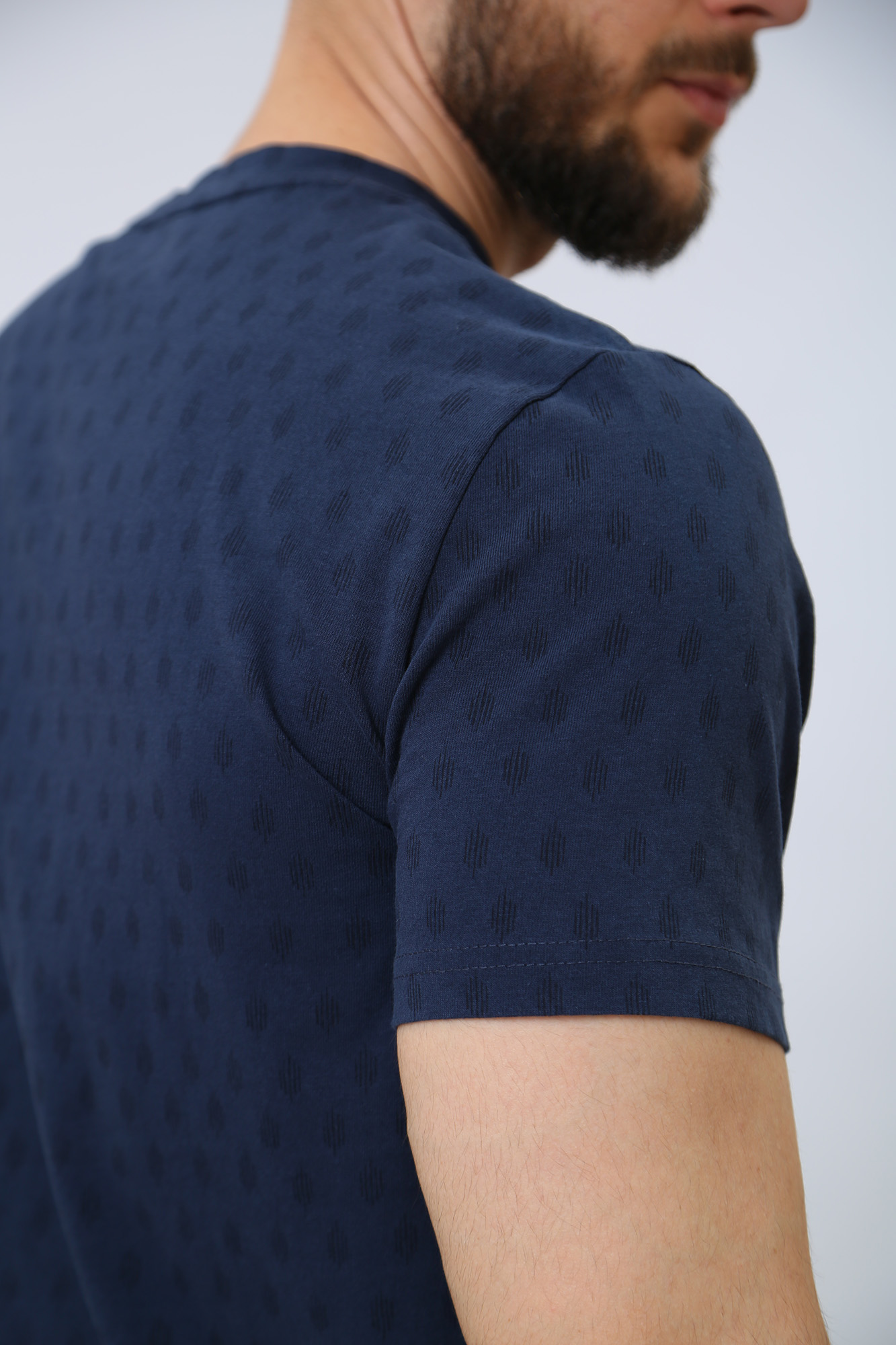 1013527 Футболка Mustang Синий