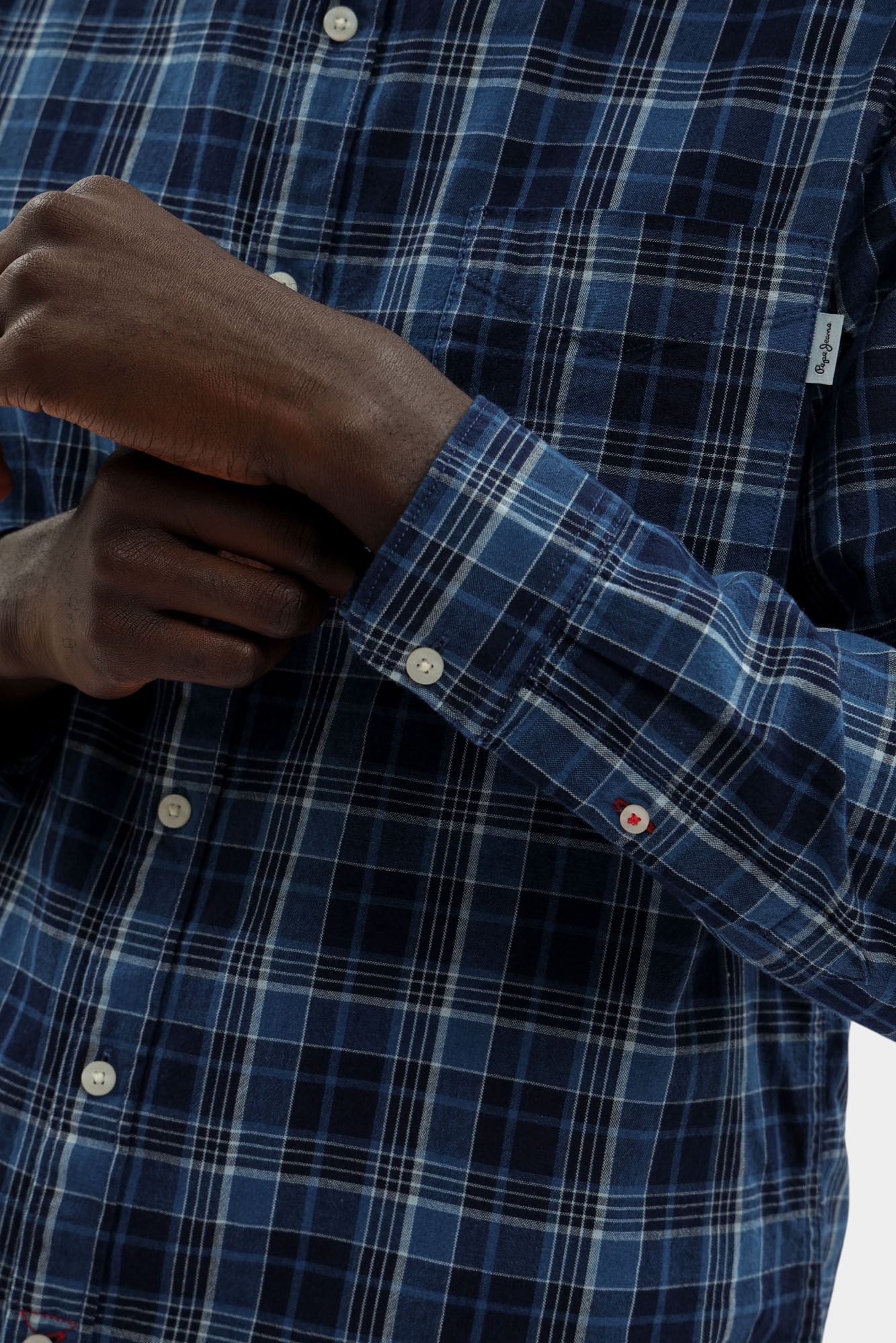 PM3090823 Рубашка с длинным рукавом Pepe Jeans Синий