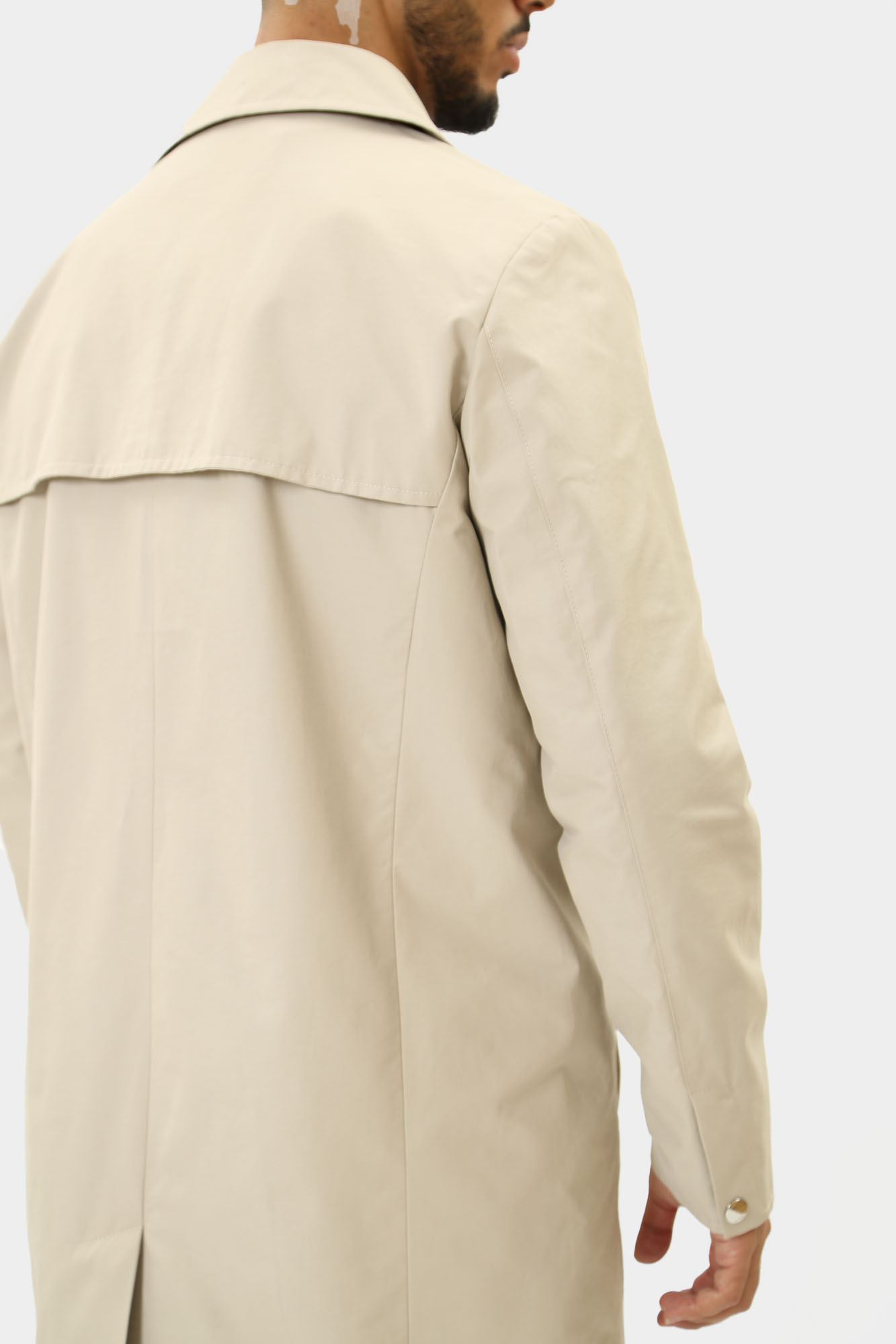 543553_45508 Плащ Karl Lagerfeld Бежевый