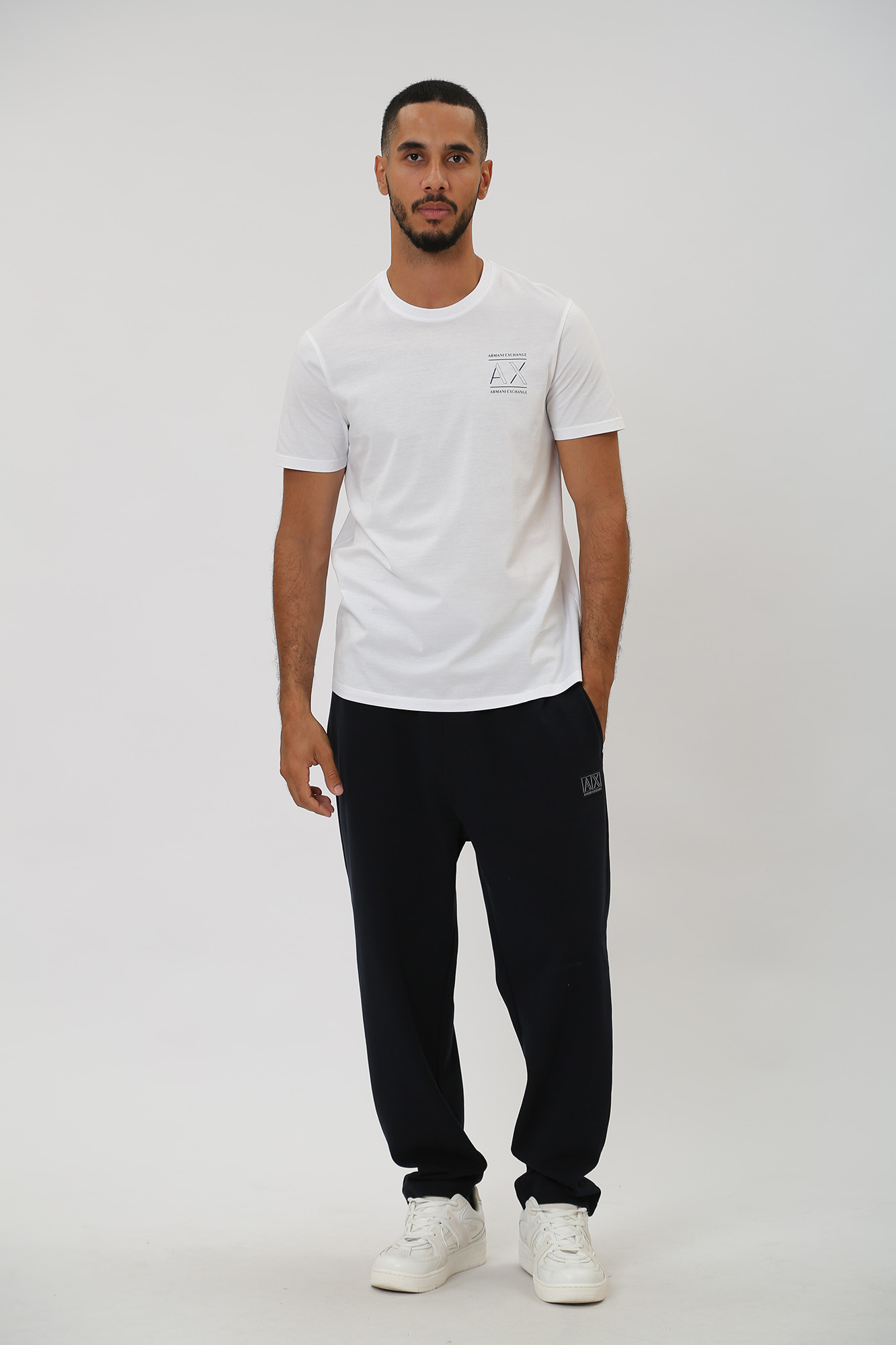 6RZPHJ_ZJDJZ Брюки спортивные Armani Exchange Синий