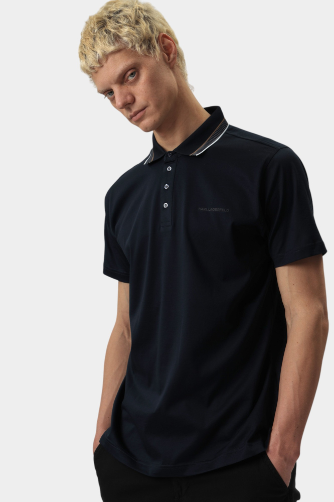 Брюки джинсовые Karl Lagerfeld Хлопок Голубой