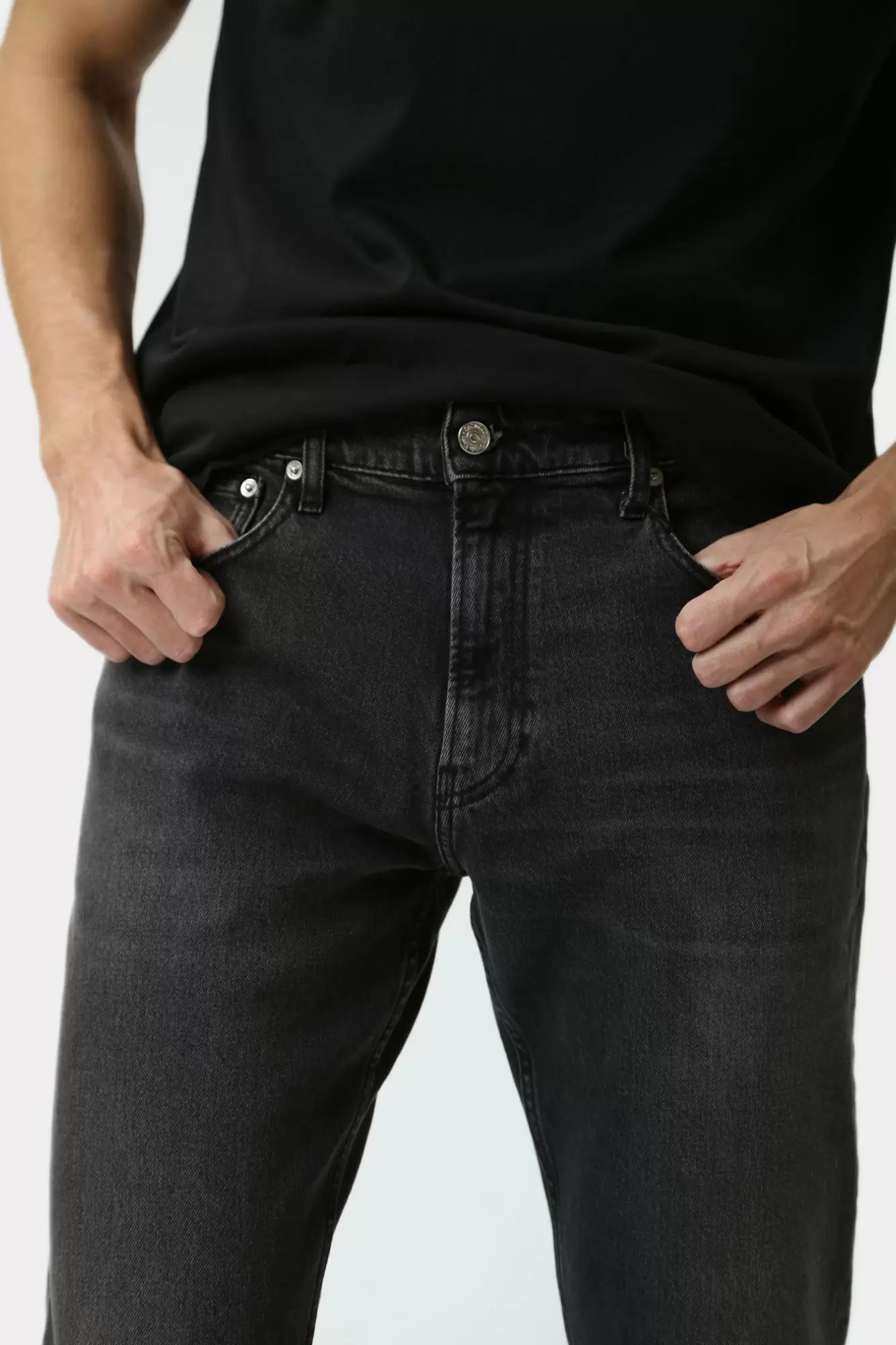 J30J326834 Брюки джинсовые Calvin Klein Jeans Черный