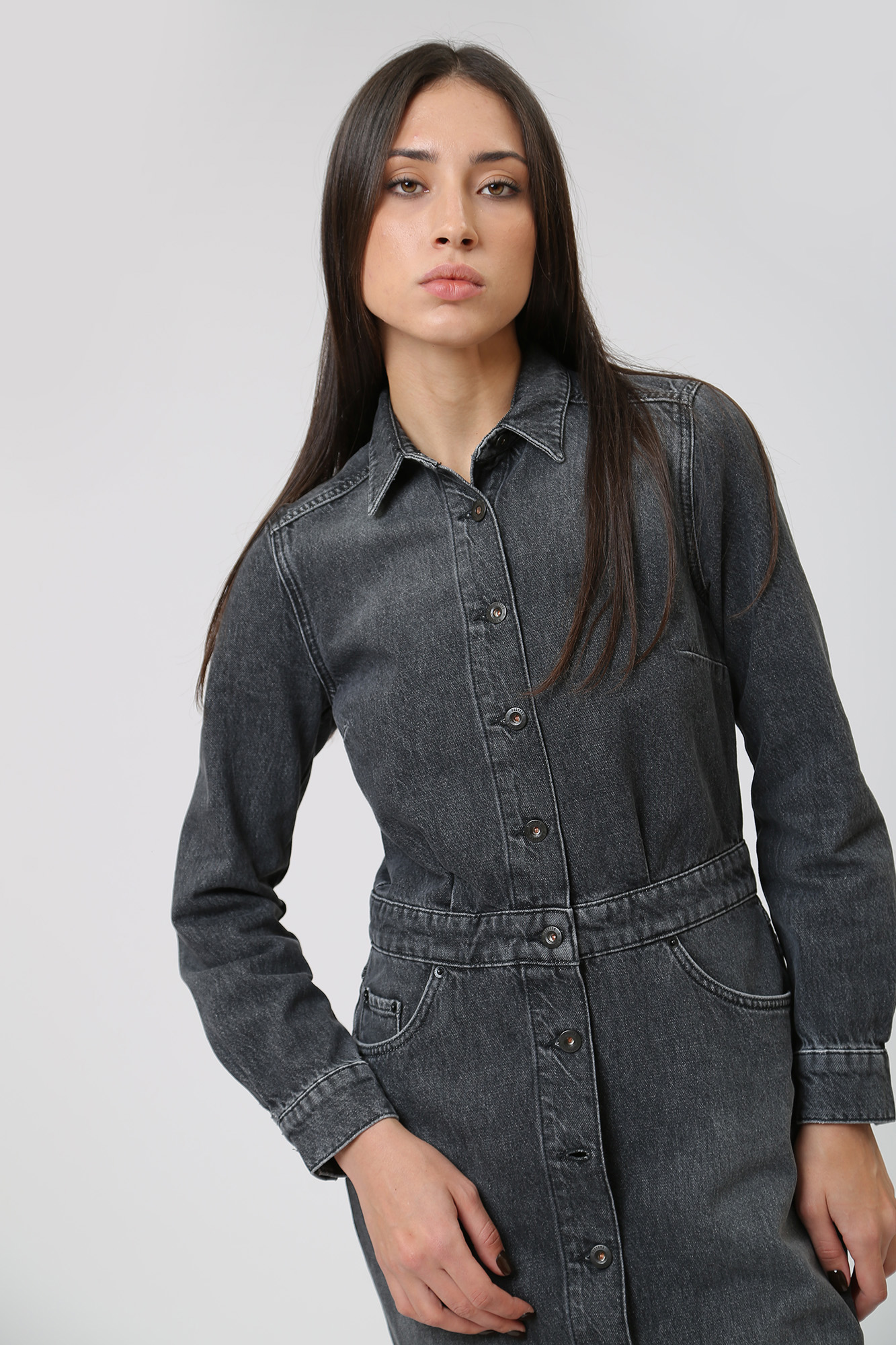 1014322-4000 платье джинсовое д/р mustang 