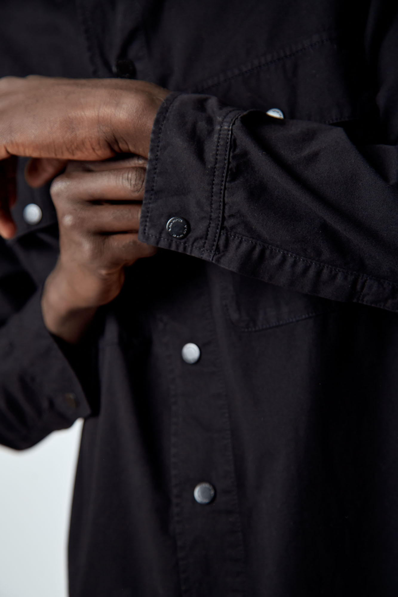 VM-OMA-46-346 Рубашка с длинным рукавом Van Mich Черный