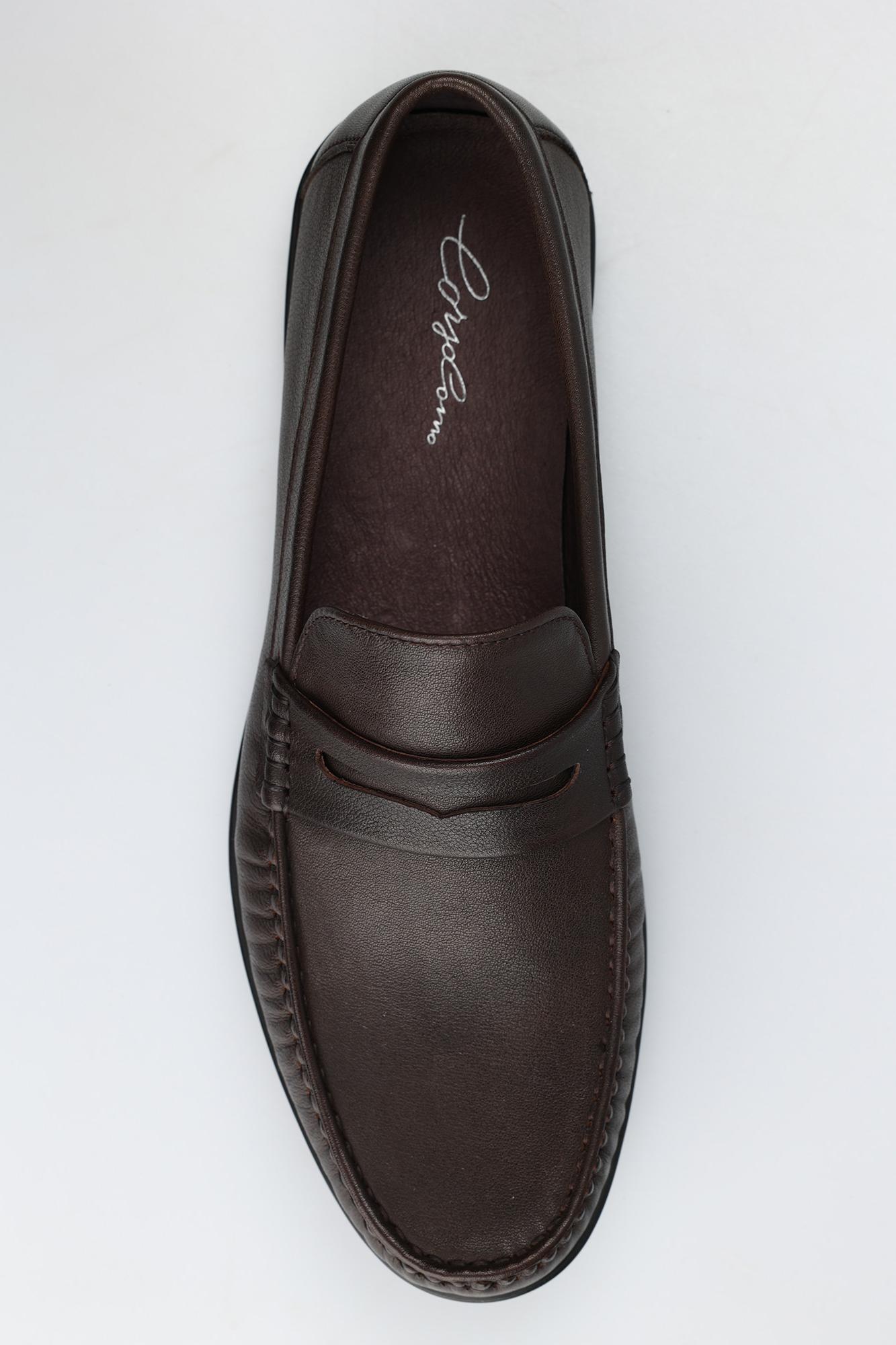 CC13117-ML/10 нат.кожа Мокасины муж кожа кор. Мокасины Corso Como Коричневый
