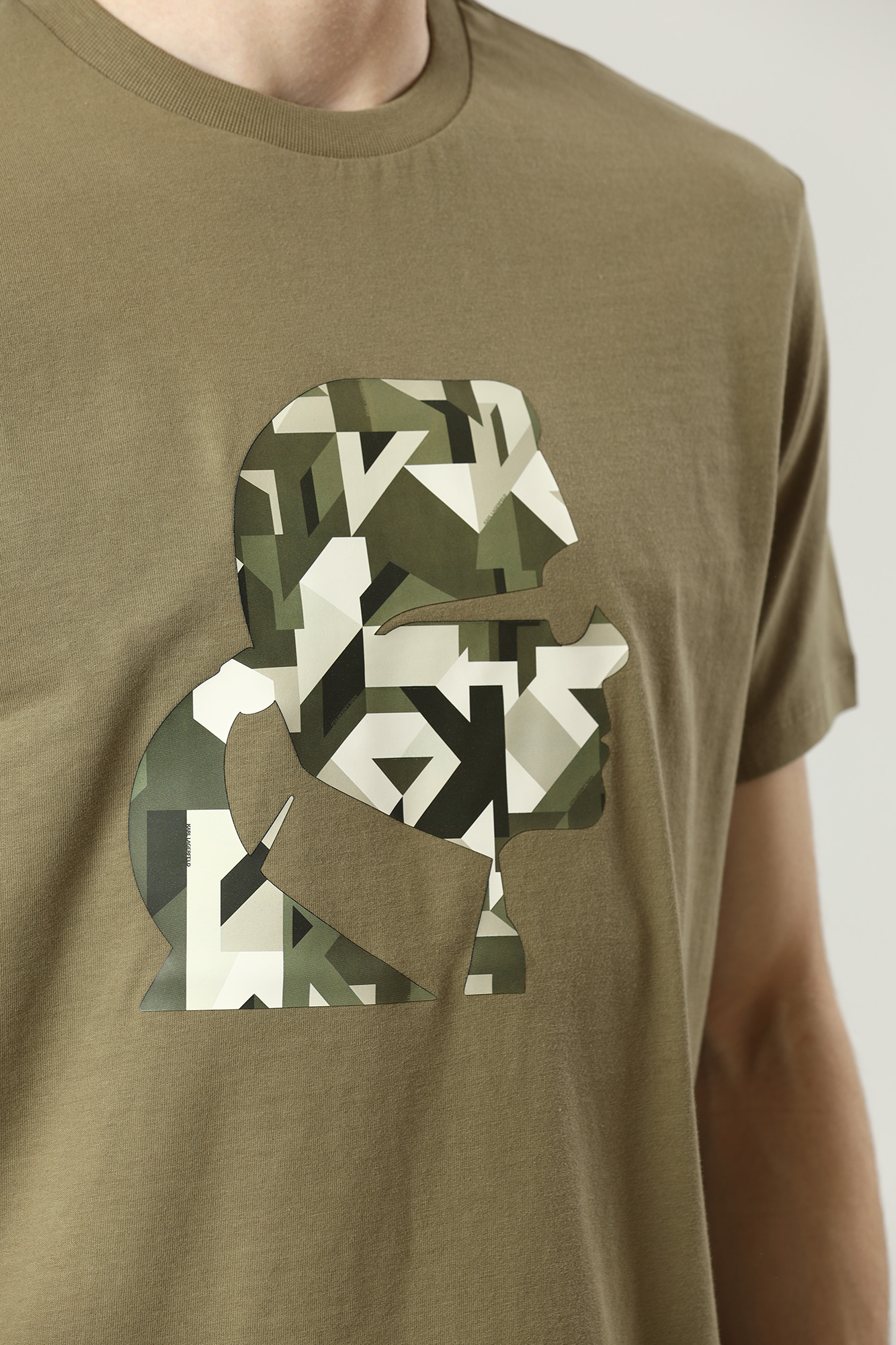 521225_755043 Футболка Karl Lagerfeld Коричневый