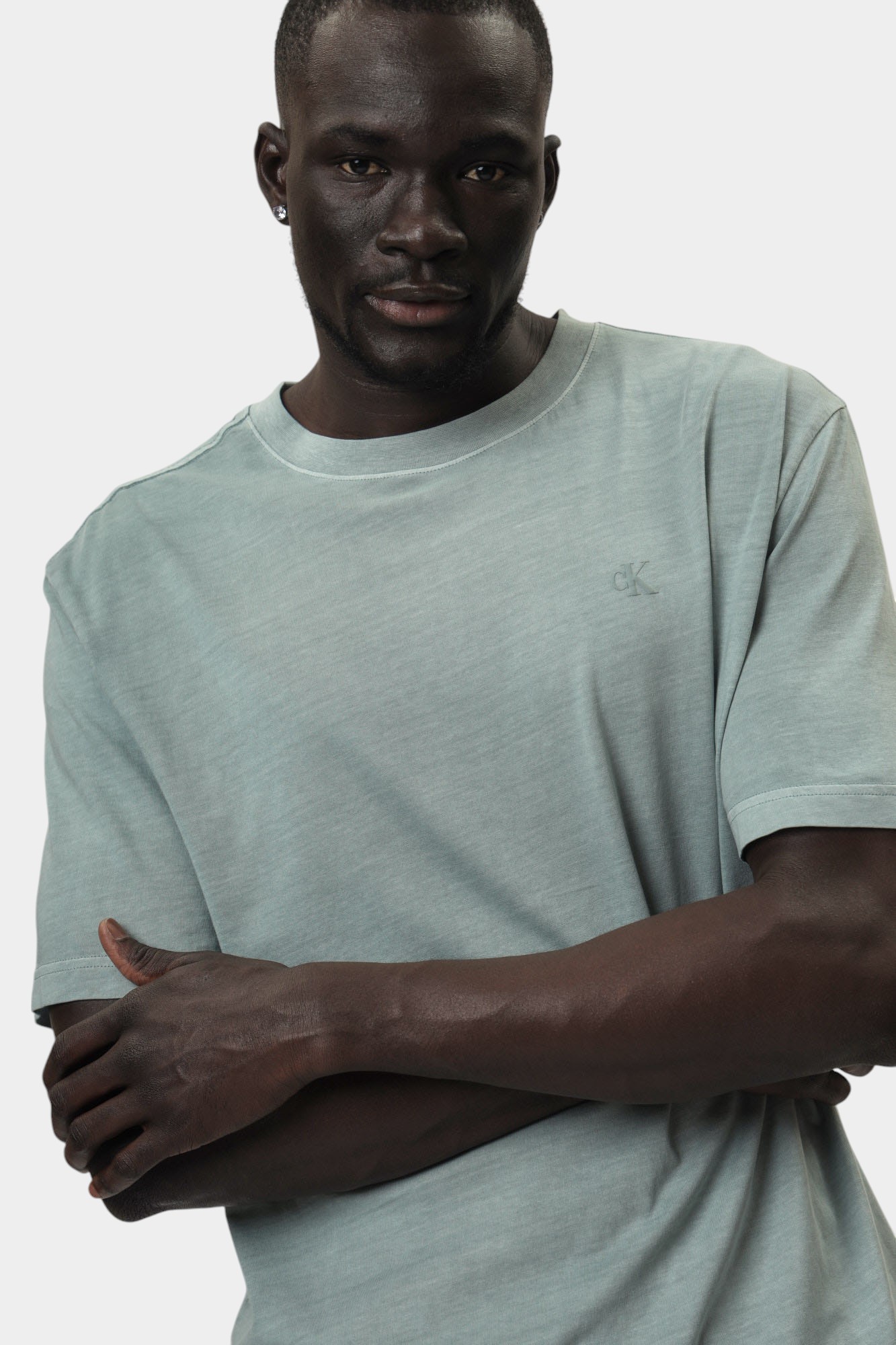 J30J327078 Футболка Calvin Klein Jeans Голубой