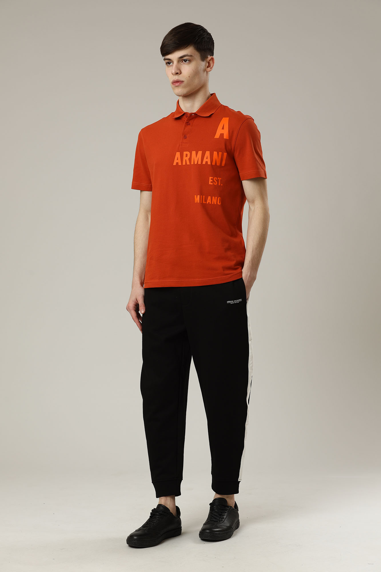 3LZPLA_ZJ4XZ Брюки спортивные Armani Exchange Черный