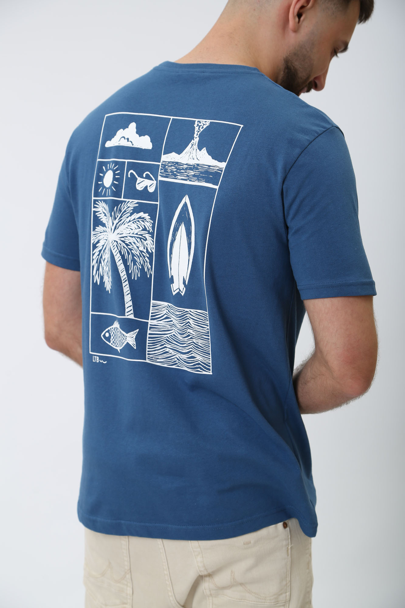 84152-6089 Футболка LTB Синий