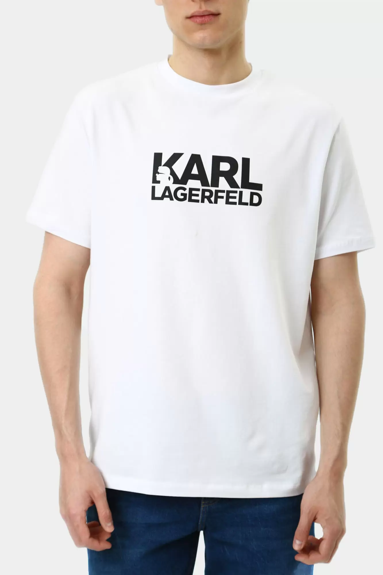 551235_755087 Футболка Karl Lagerfeld Белый