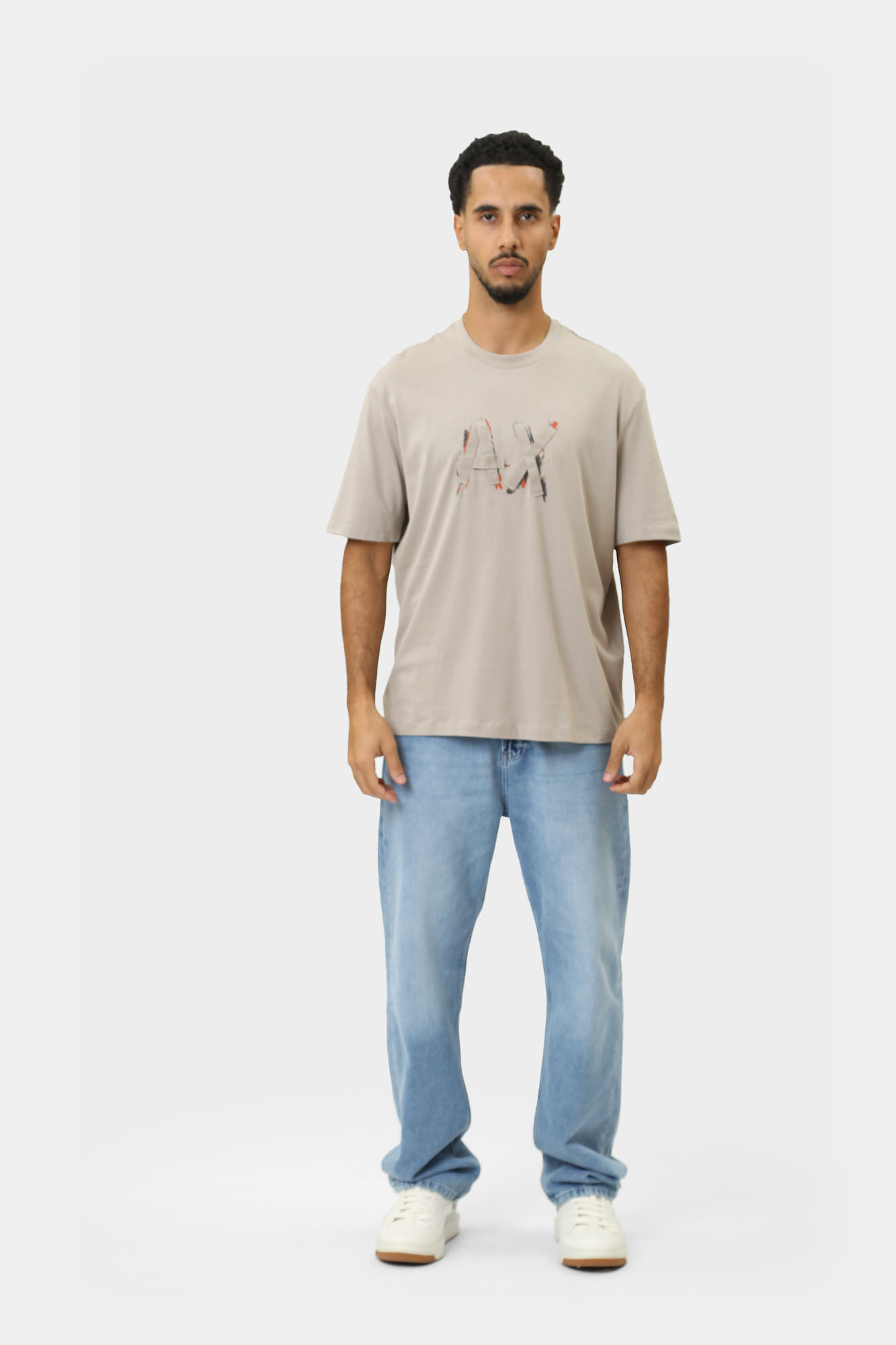 6DZTHN_ZJLFZ Футболка Armani Exchange Бежевый