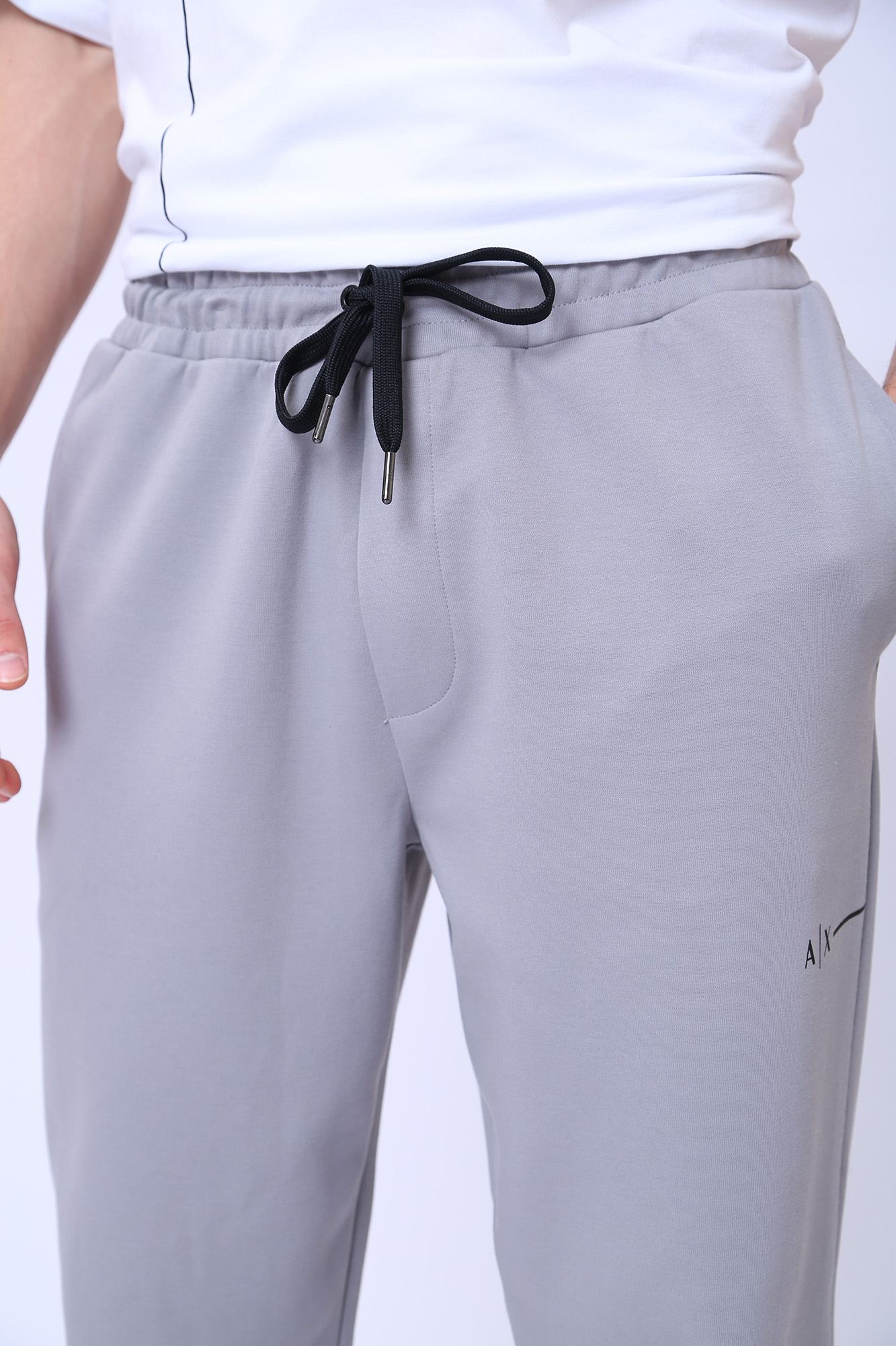 3RZPBB_ZJCAZ Брюки спортивные Armani Exchange Серый