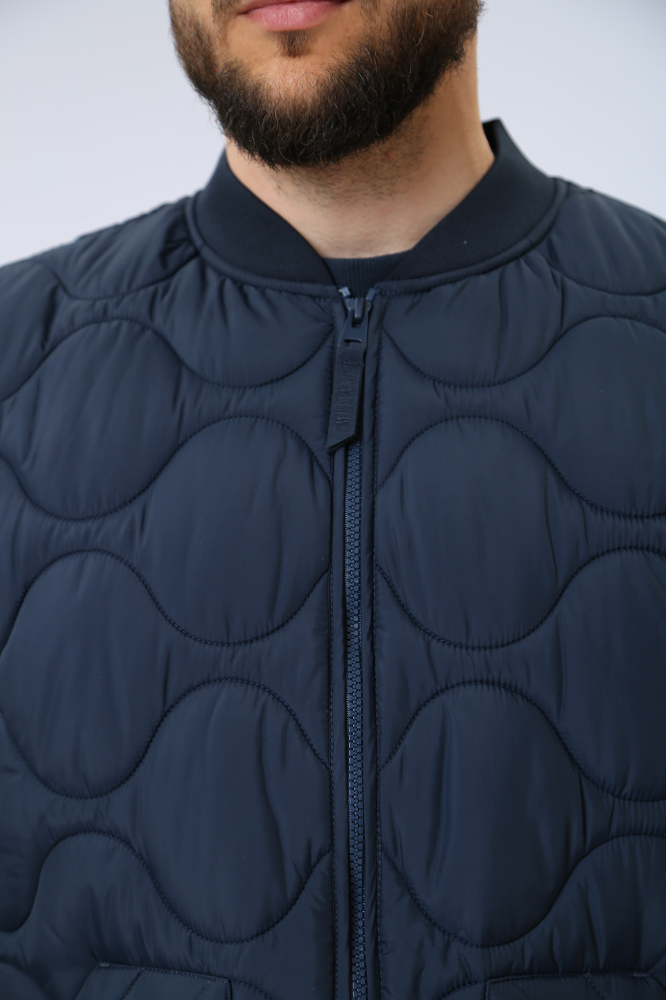 1013494 Жилет утепленный Mustang Синий