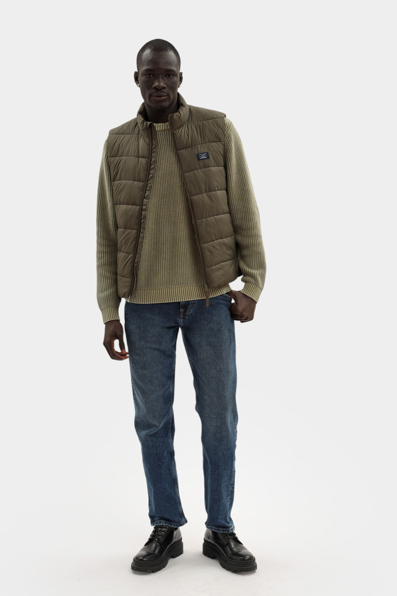 PM4027189 Жилет утеплённый Pepe Jeans Зеленый