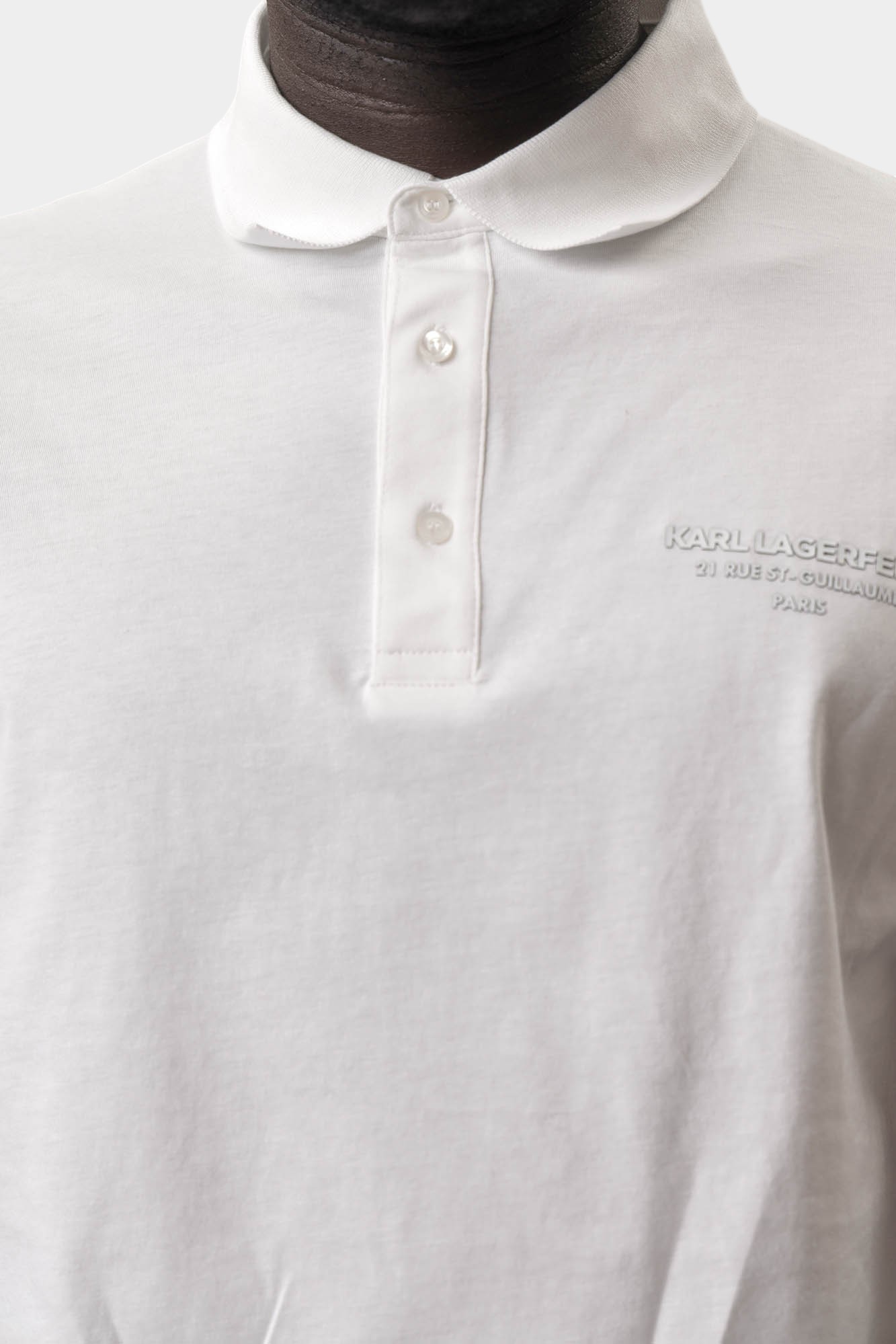 552241_745060 Поло Karl Lagerfeld Белый