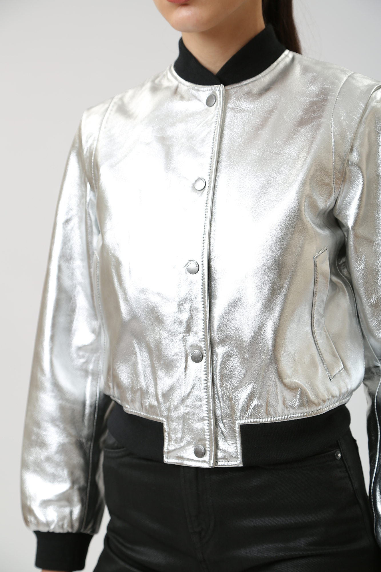 PL402325 куртка кожаная pepe jeans 