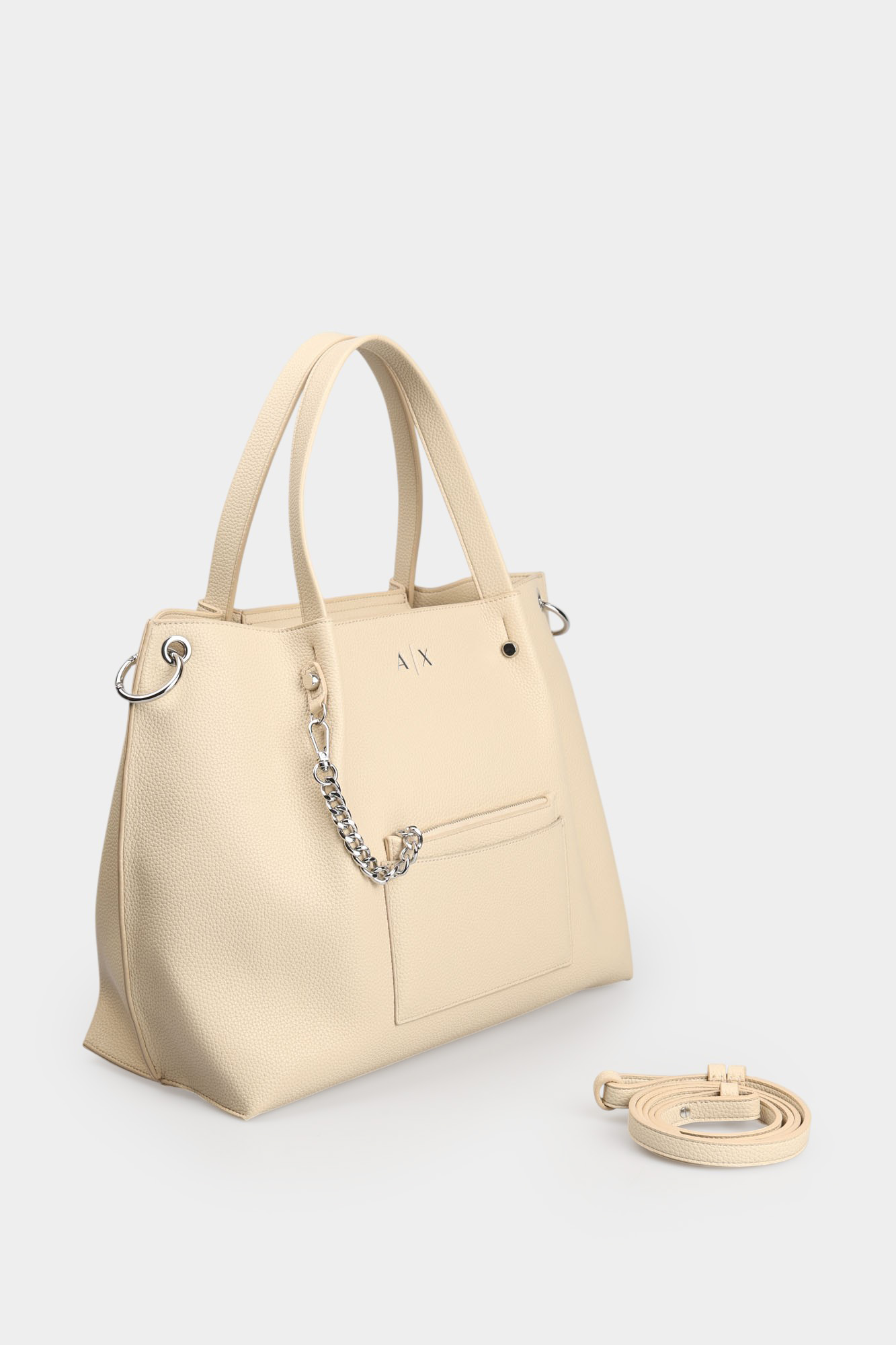 XW001211_AF15625 Сумка Armani Exchange Молочный