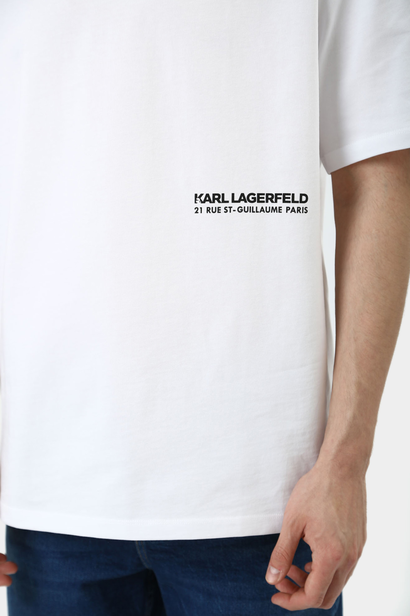 551230_755192 Футболка Karl Lagerfeld Белый