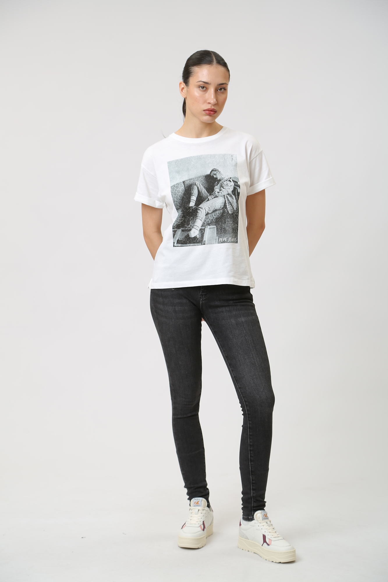 PL204584XW1 джинсы skinny jeans hw  pepe jeans 