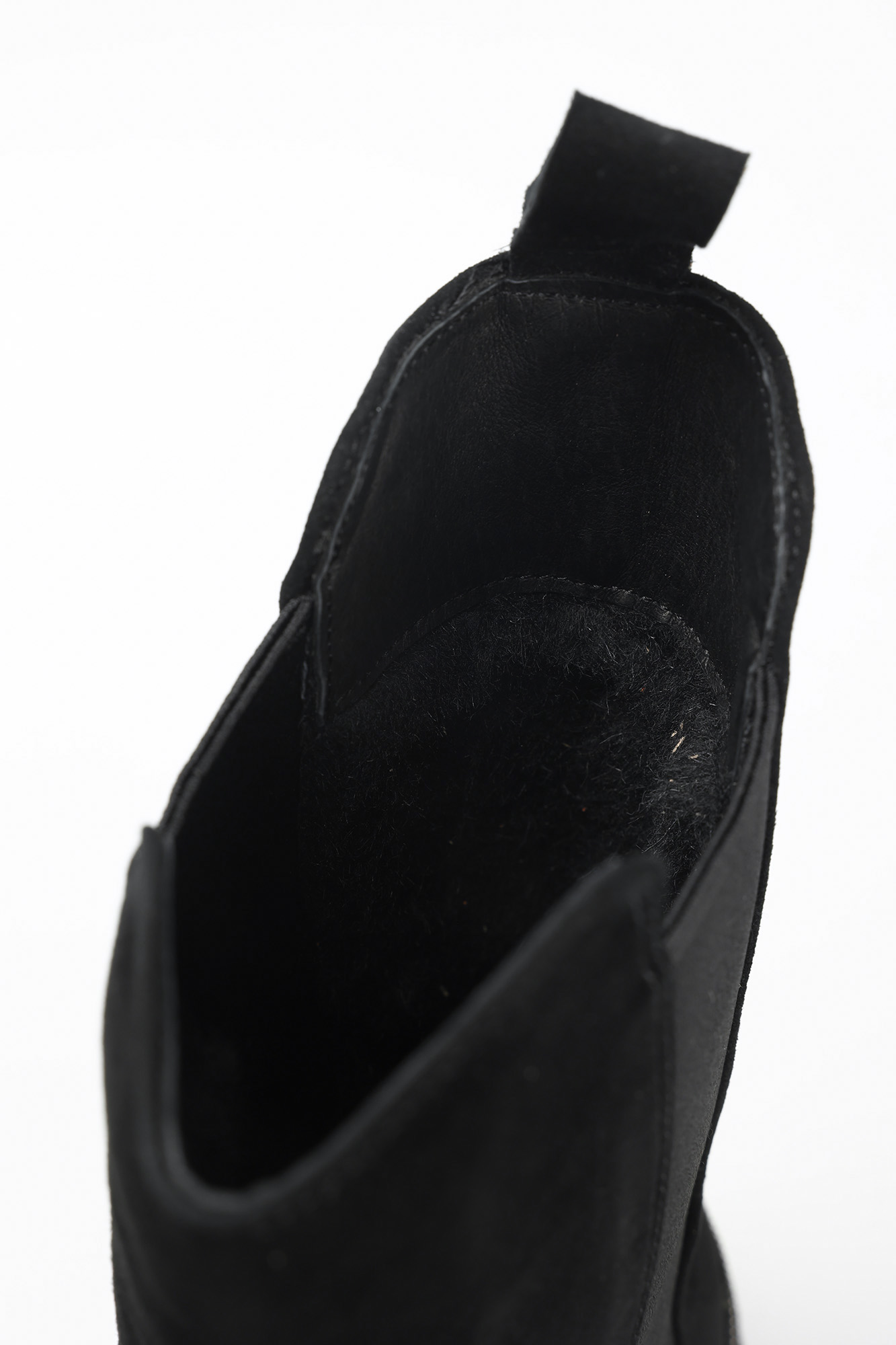 MC14791-WN/8 нат. шерсть Полусапожки жен велюр чер Ботинки челси Marc Cony Черный