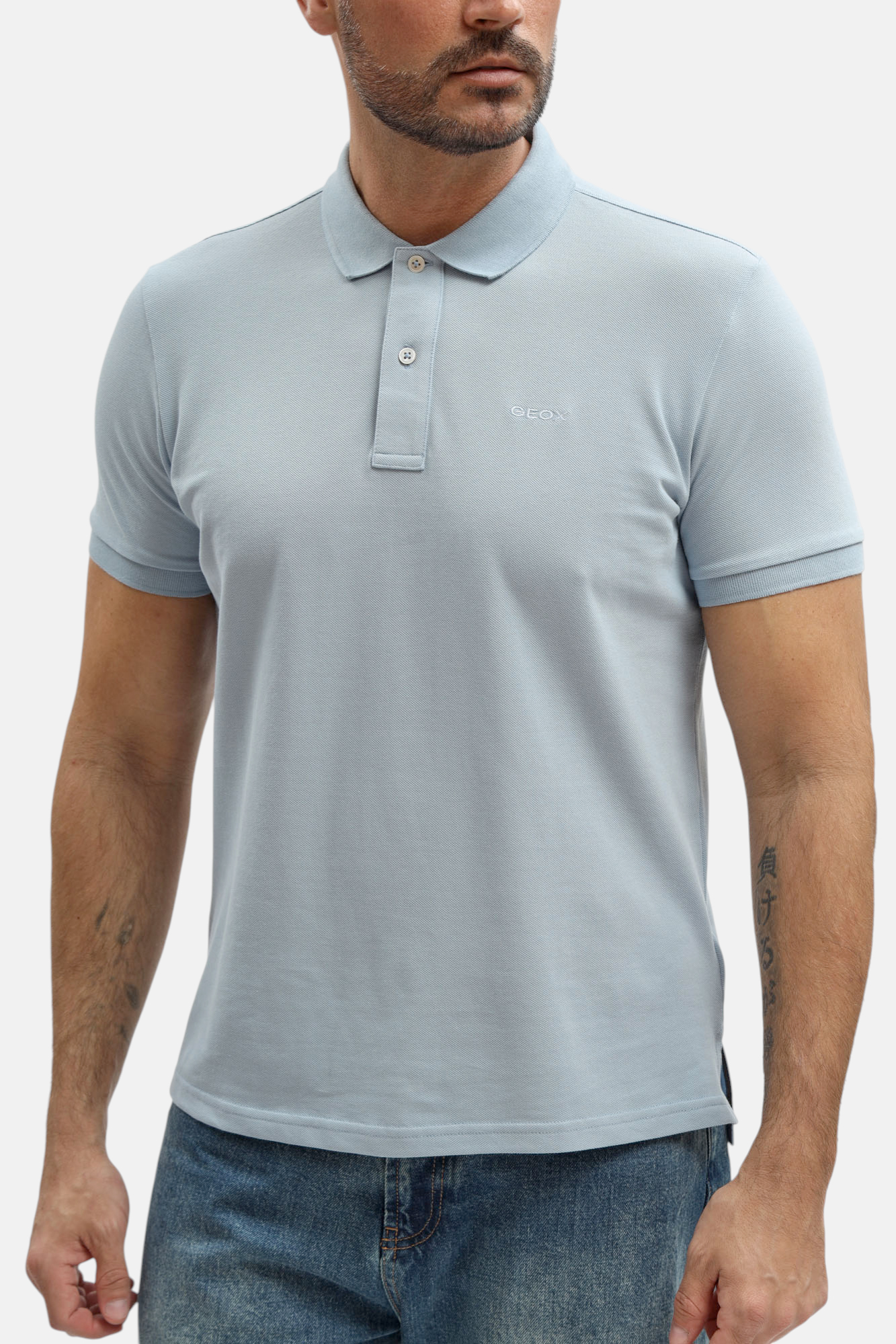 M6511BT3360F Поло Geox Голубой