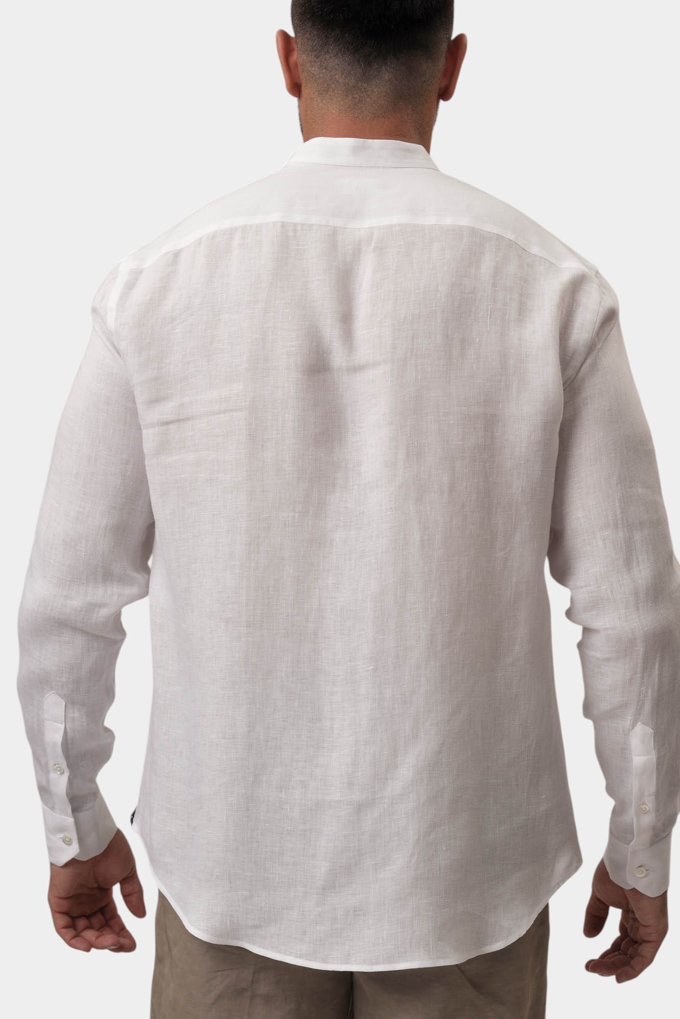 01SMGL_010F9 Рубашка Emporio Armani Белый