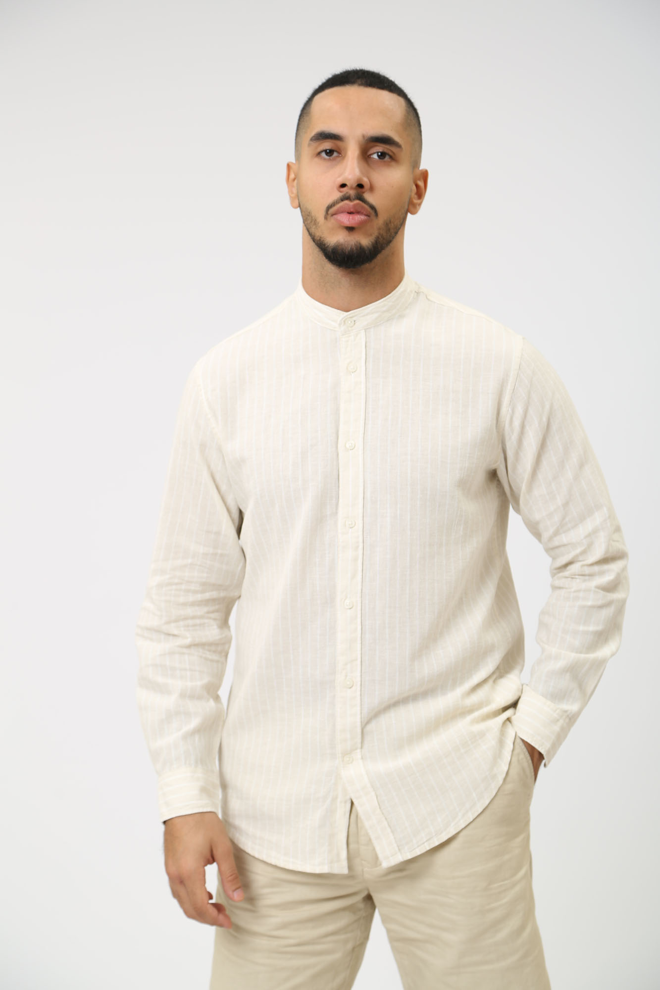 PM308499 Рубашка с длинным рукавом Pepe Jeans Бежевый