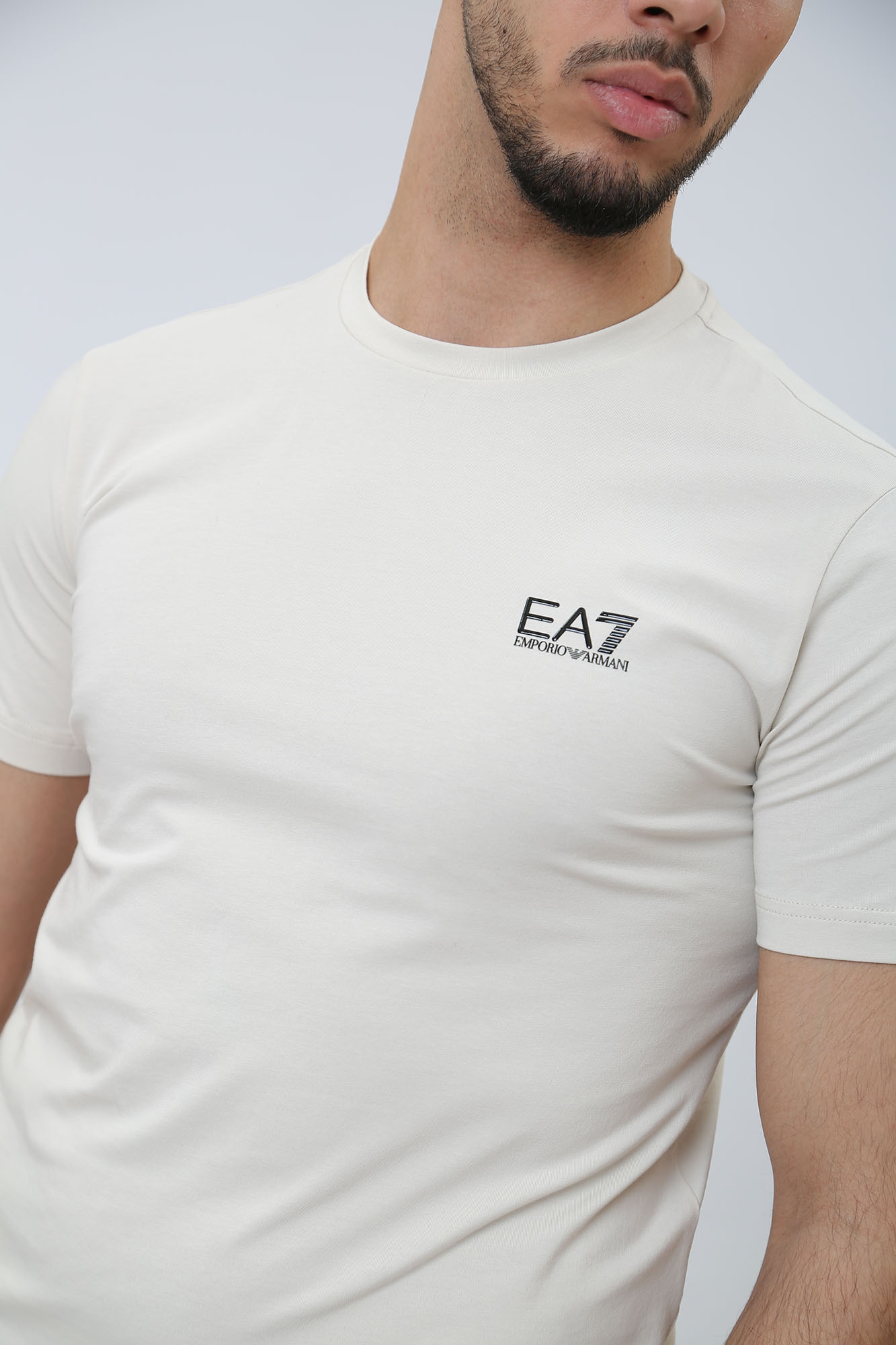 8NPT52_PJM5Z Футболка EA7 Бежевый