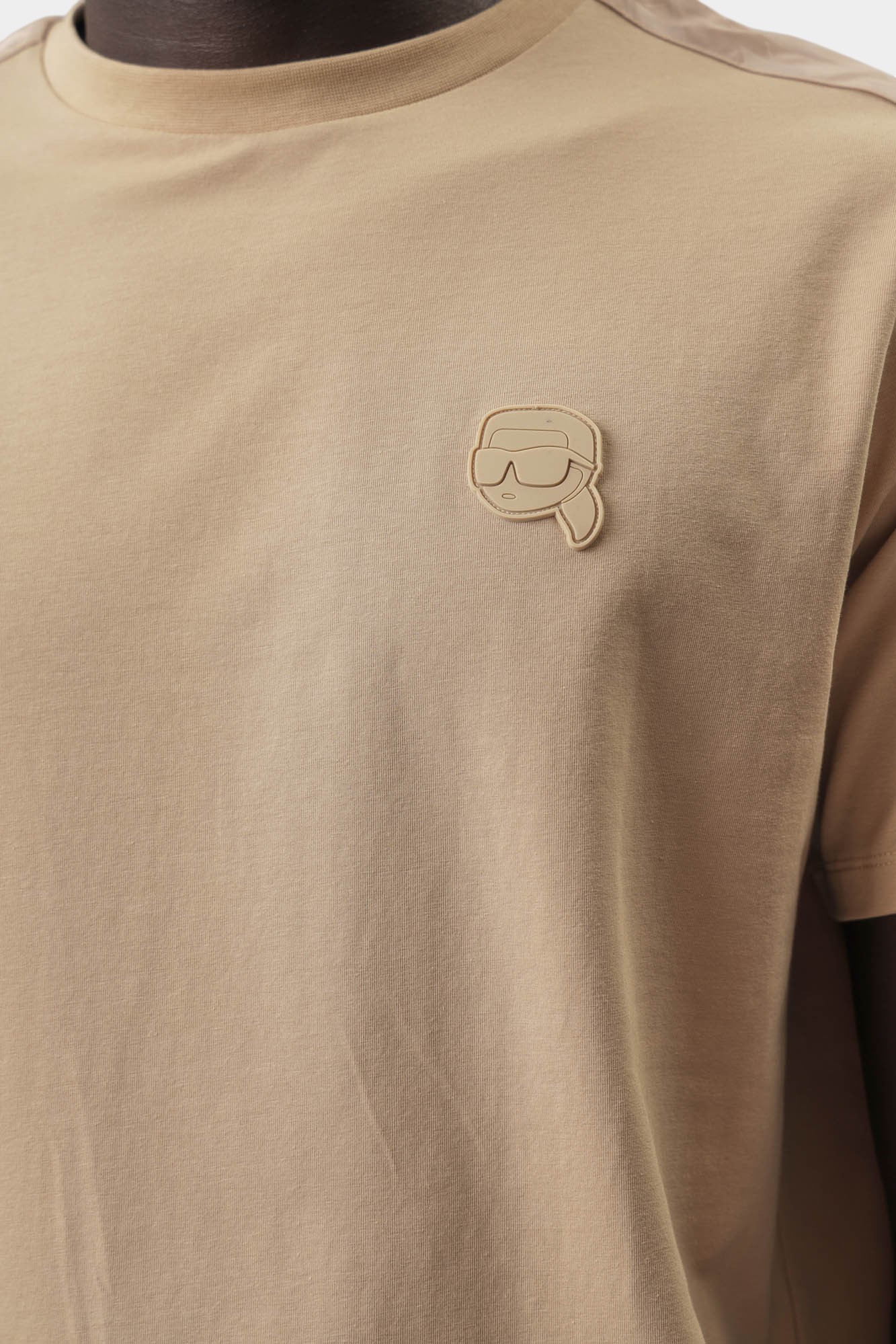 552221_755053 Футболка Karl Lagerfeld Бежевый