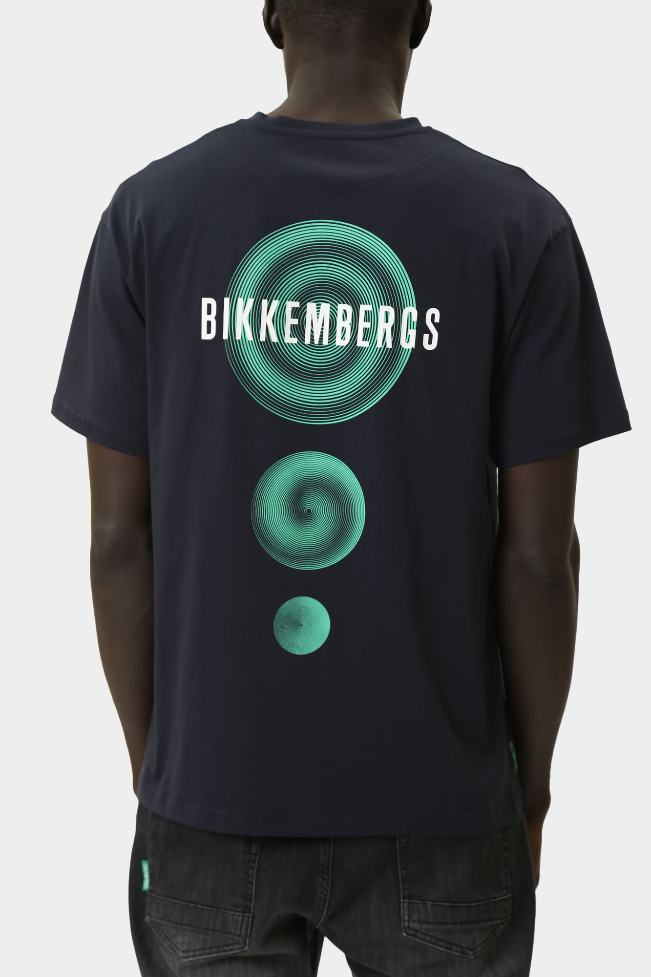 BMT0594 Футболка Bikkembergs Коричневый