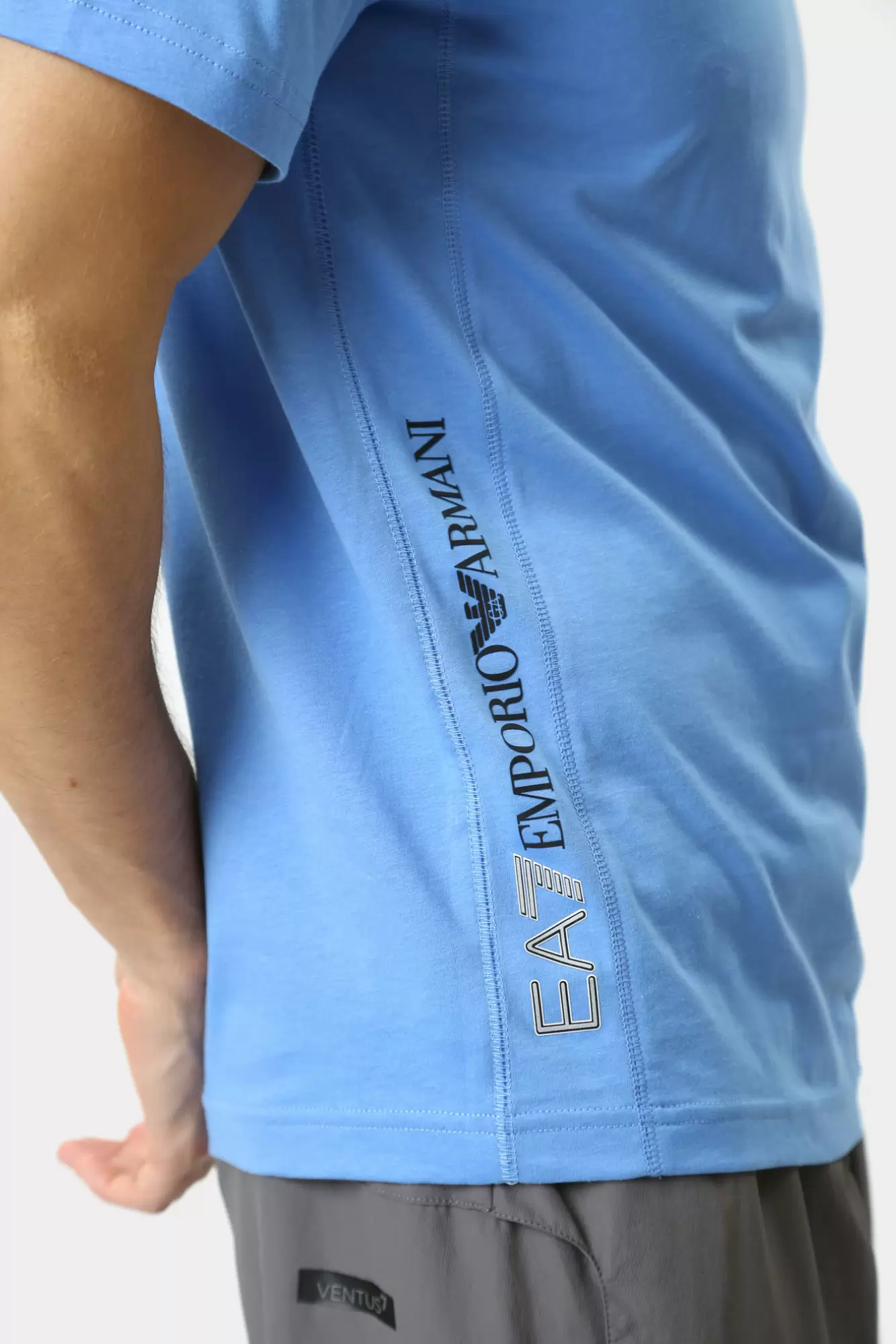 6DPT04_PJVPZ Футболка EA7 Голубой