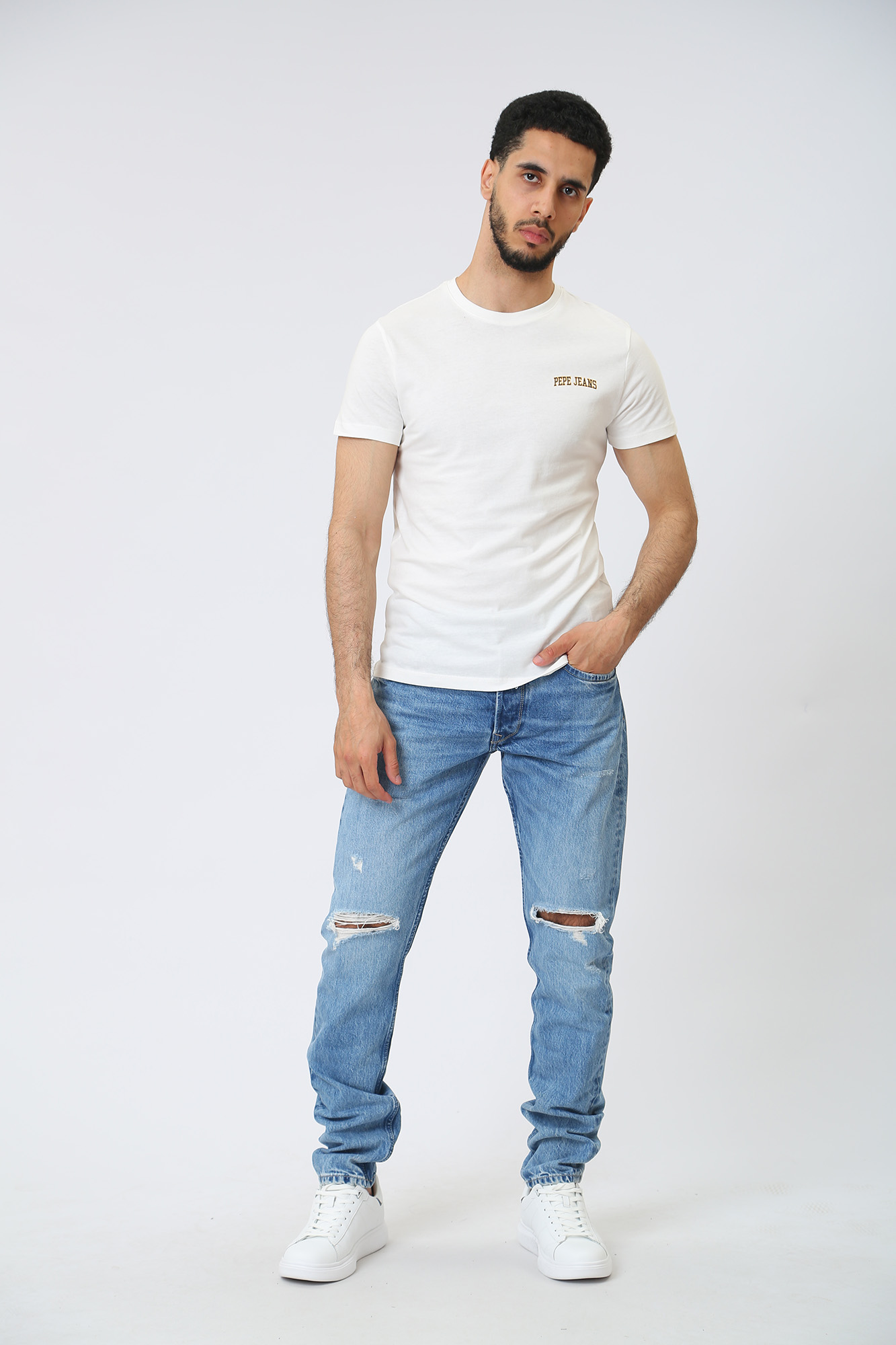 PM206812VT2 Джинсы Pepe Jeans Синий