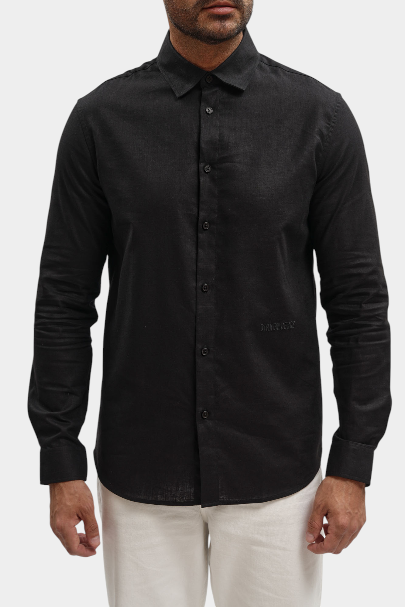 BMS1531 Рубашка Bikkembergs Черный