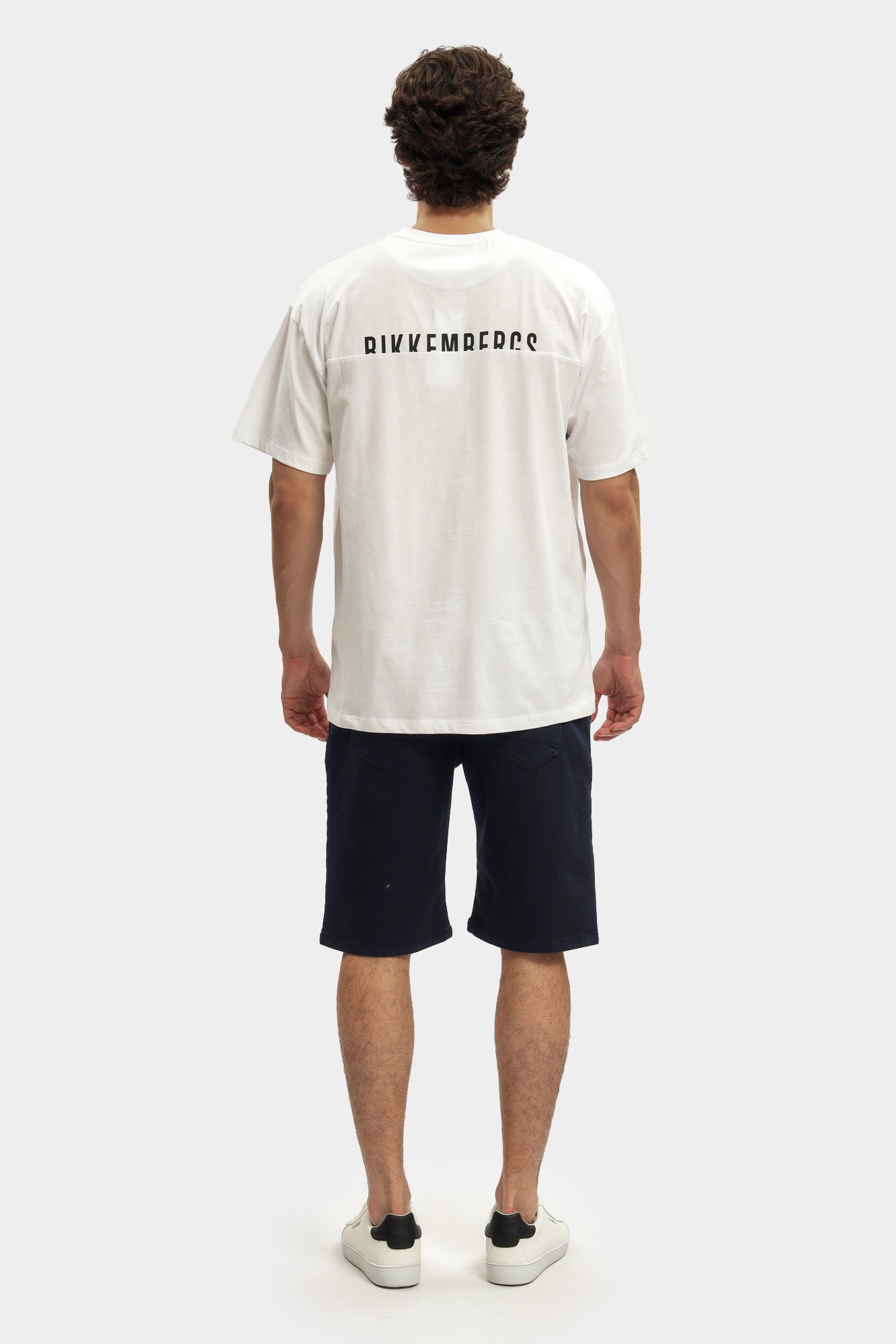 BMP0746 Шорты трикотажные Bikkembergs Синий