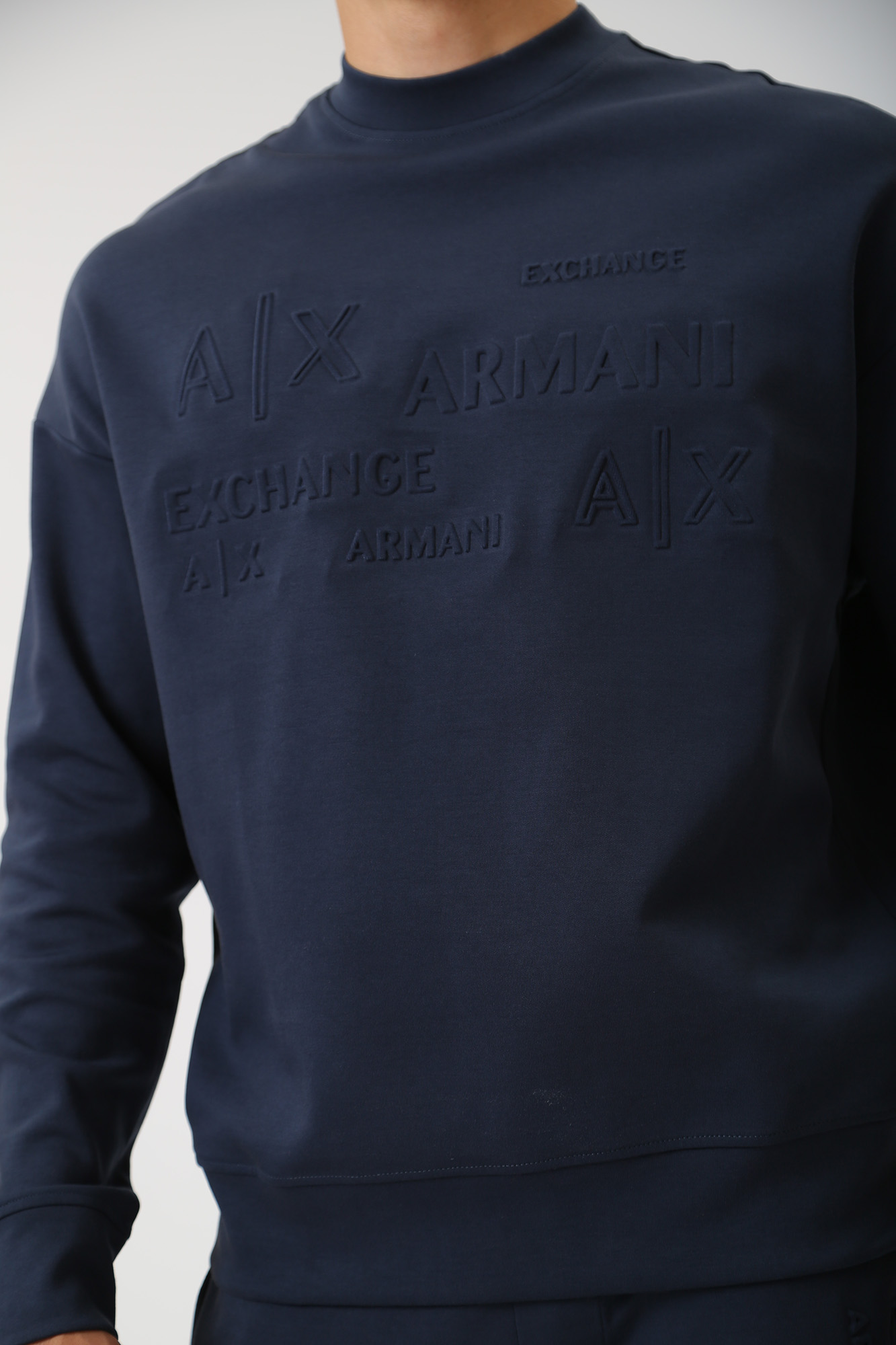 6RZMAC_ZJMAZ Свитшот Armani Exchange Синий