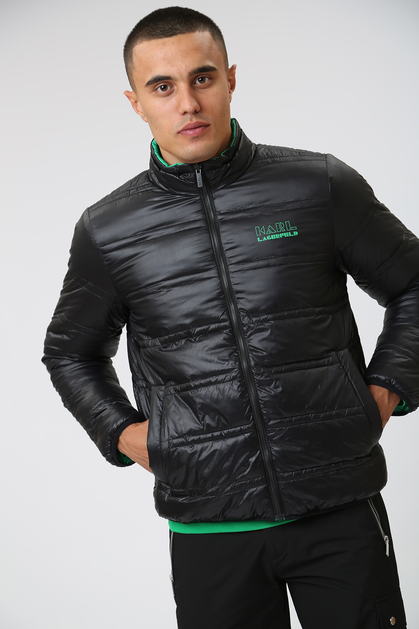 533590_505090 Куртка Karl Lagerfeld Коричневый