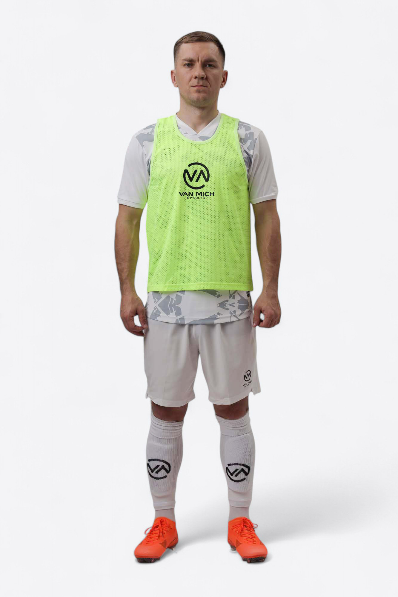 IND0524 Манишка Van Mich Sports Салатовый