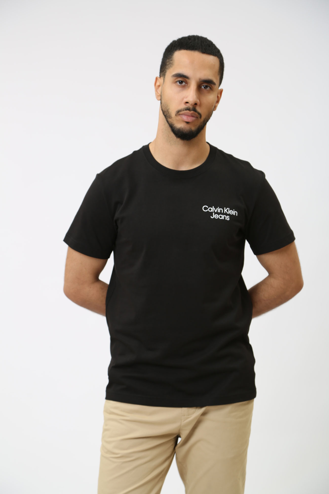 J30J325186 Футболка Calvin Klein Jeans Черный
