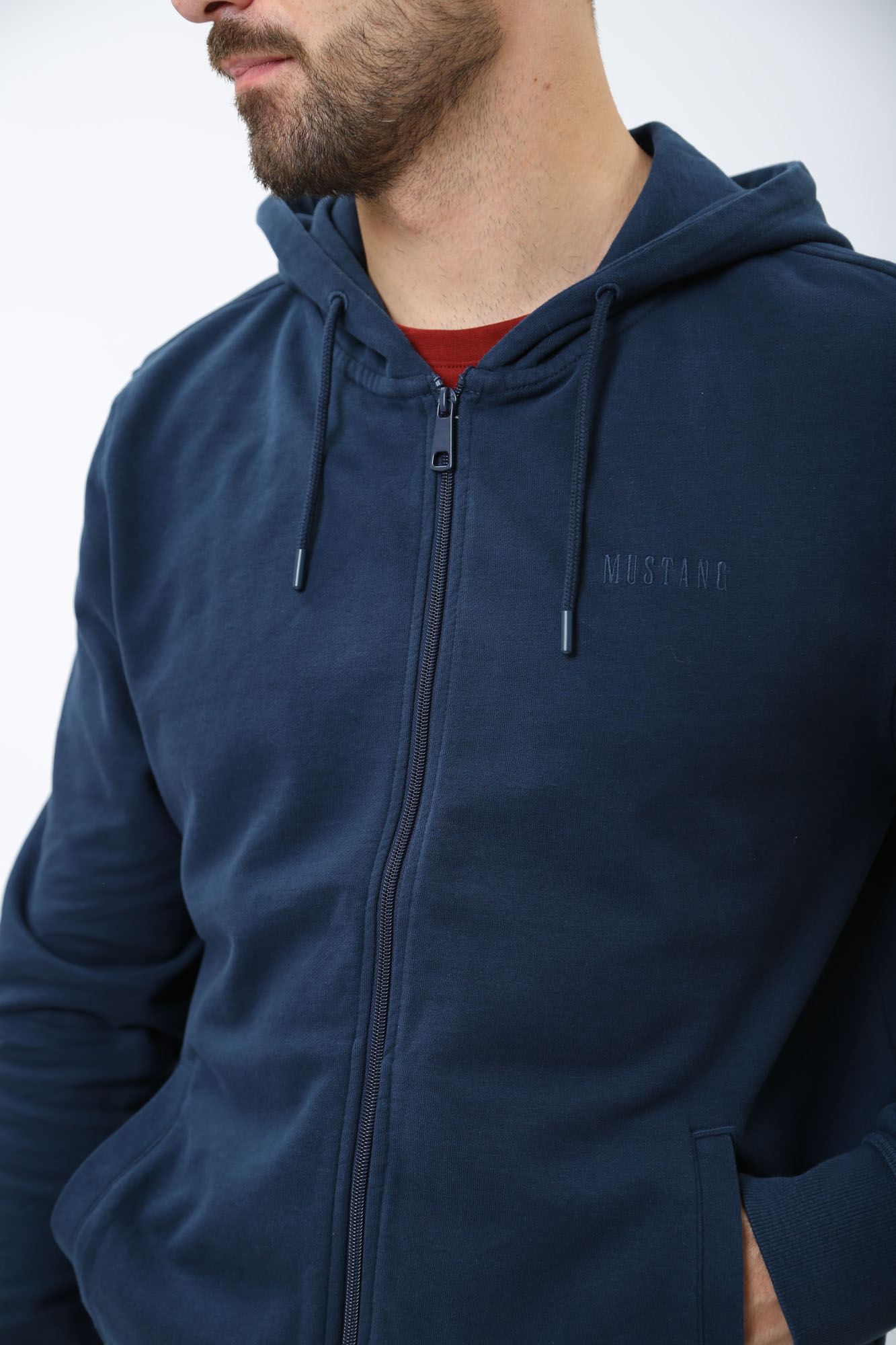 1014795 Толстовка Mustang Синий