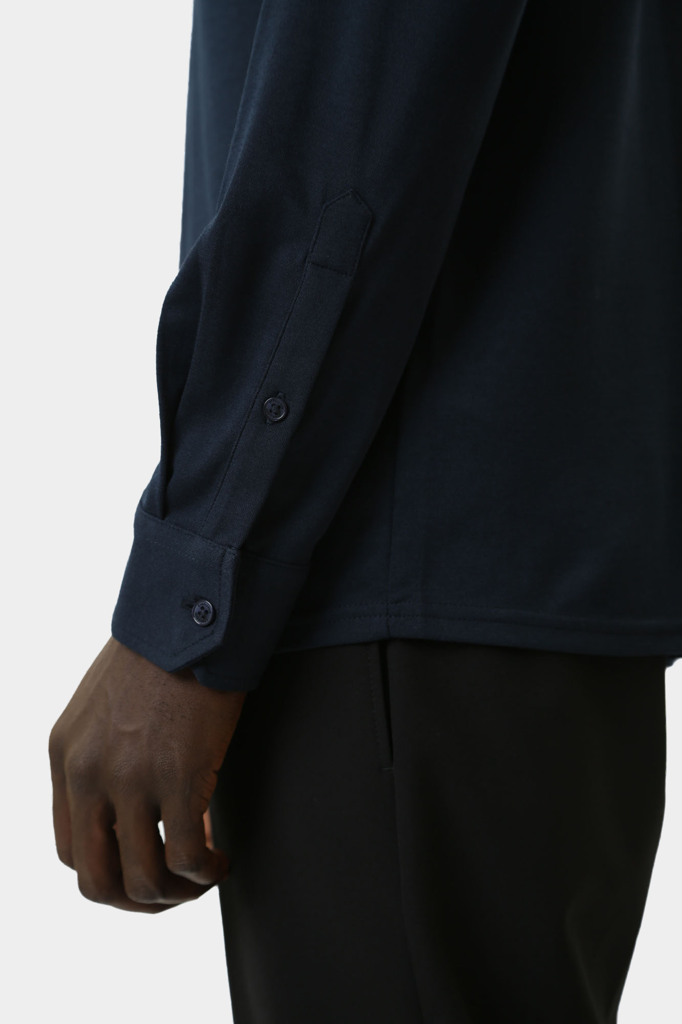 30041244_10017631 Сорочка д/р Strellson Синий