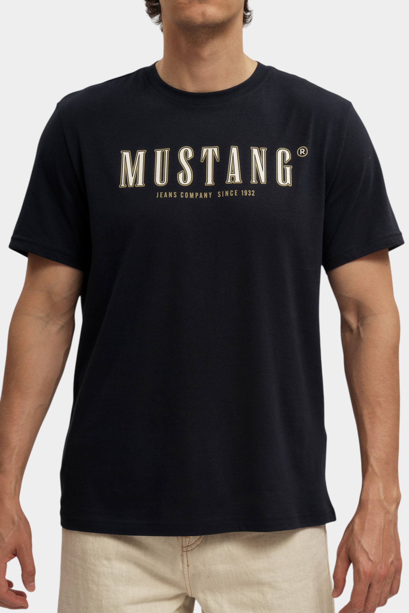 1016281 Футболка Mustang Синий