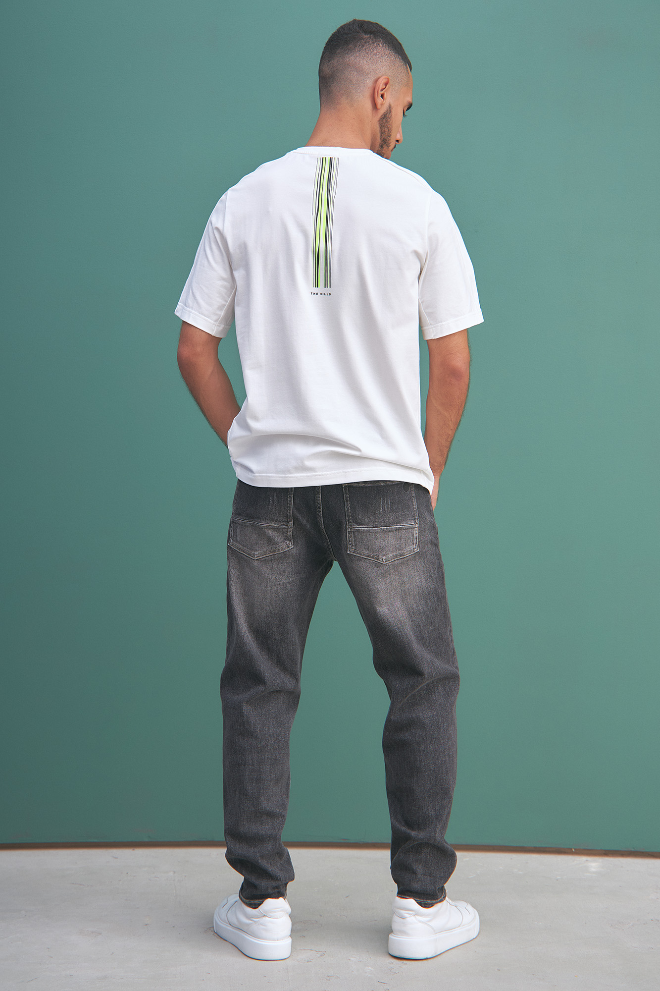 M-232-P-0012 Футболка The Hills Белый