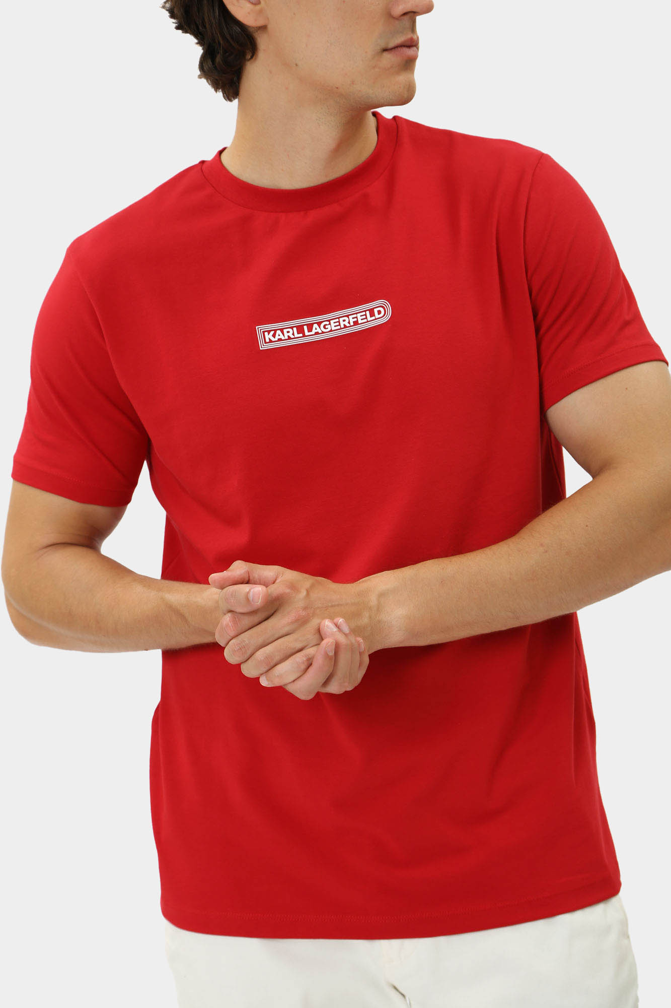 543221_755085 Футболка Karl Lagerfeld Красный