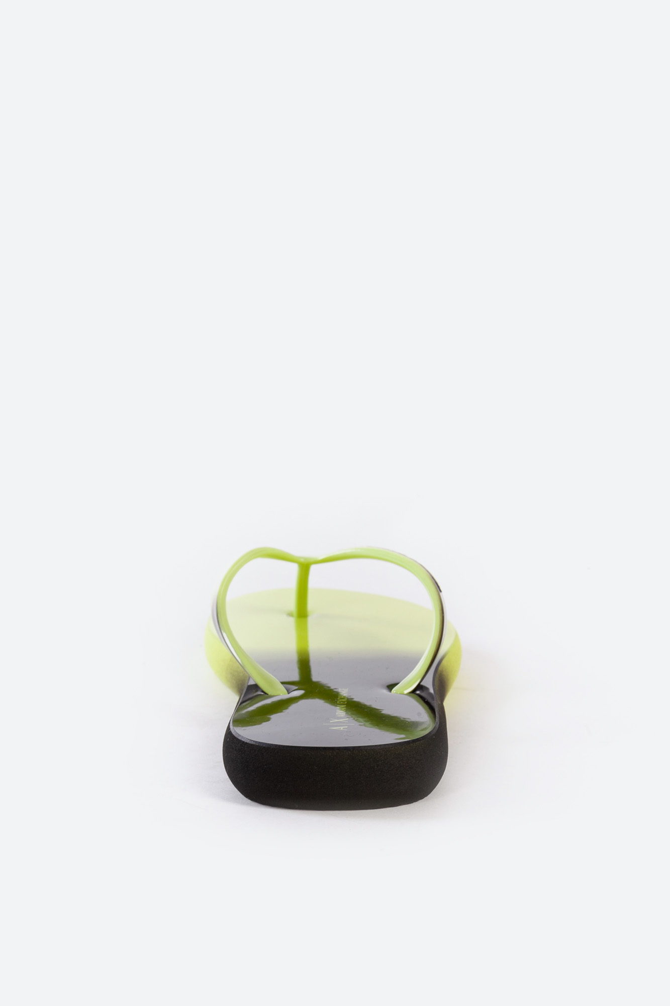 XDQ007_XV319 Шлепки Armani Exchange Салатовый