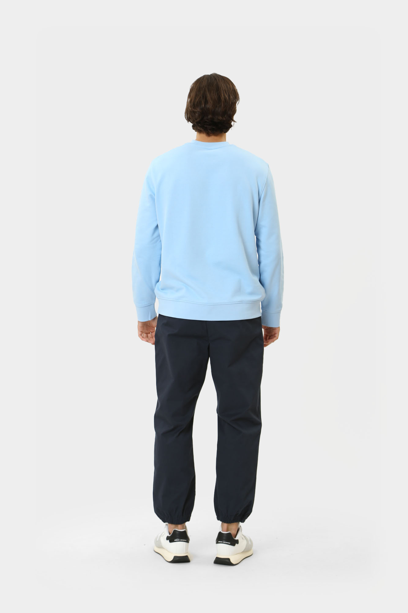 3DZMHH_ZJGGZ_15DF Свитшот Armani Exchange Голубой