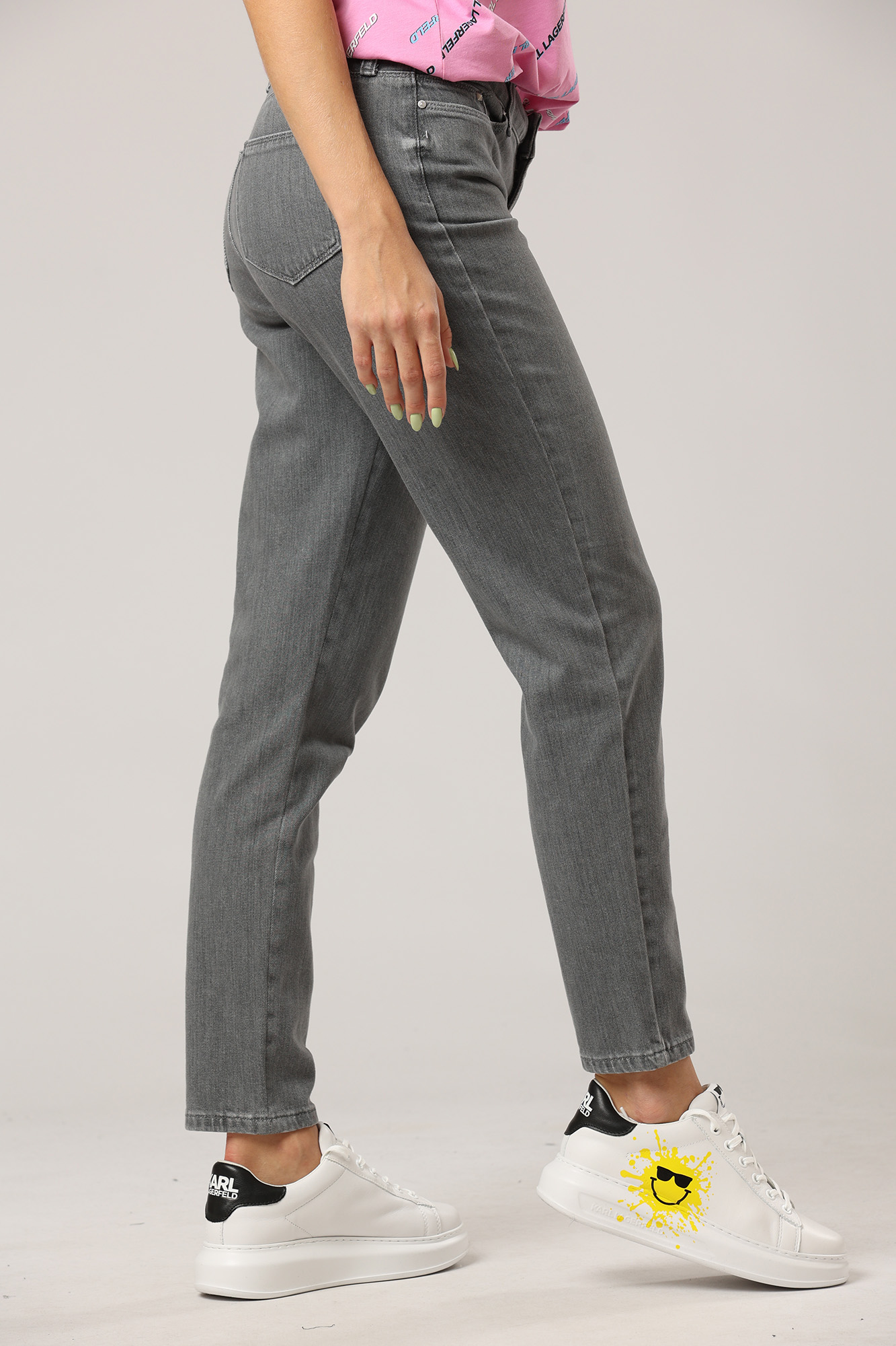 225W1108 брюки джинсовые karl lagerfeld 