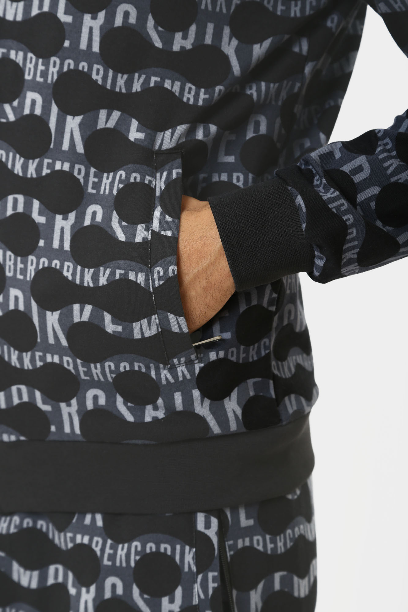 PBMF0210 Толстовка Bikkembergs Черный