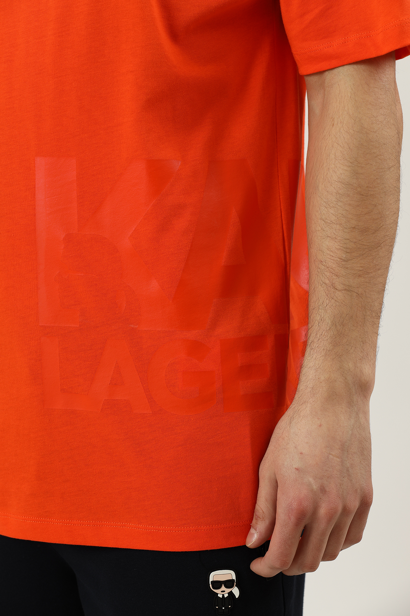 521224_755285 Футболка Karl Lagerfeld Оранжевый